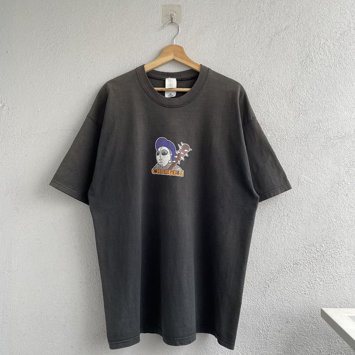 Vintage Vintage Thrashed Charge Like Hook Ups Tee Shirt Size US XL / EU 56 / 4 - 1 Thumbnail