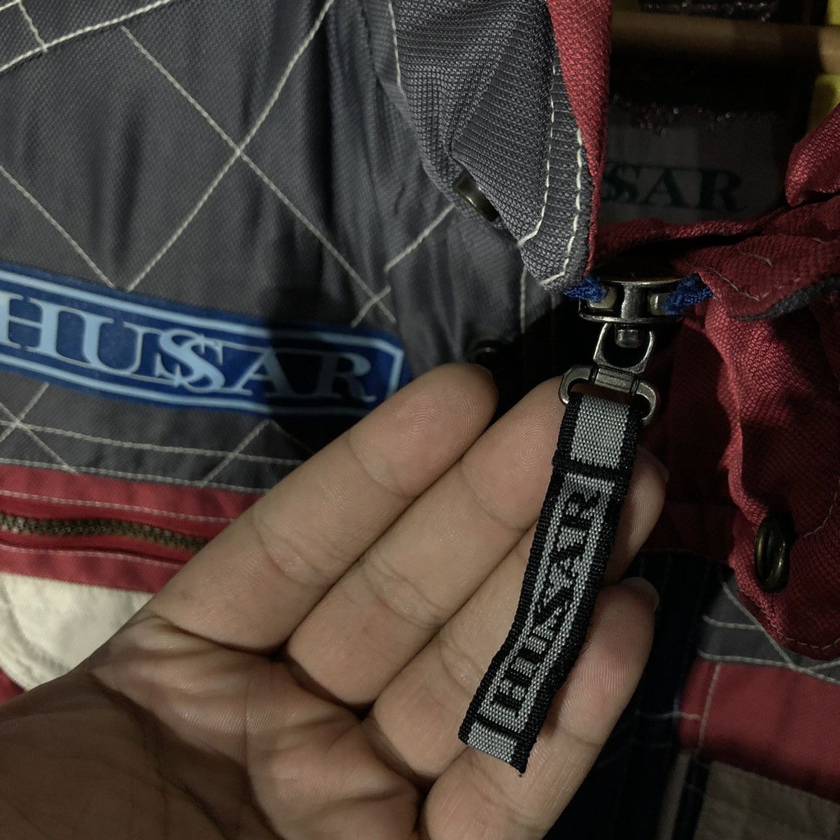 Japanese Brand VINTAGE HUSSAR SKI JACKET MULTI COLOUR Size US L / EU 52-54 / 3 - 9 Thumbnail