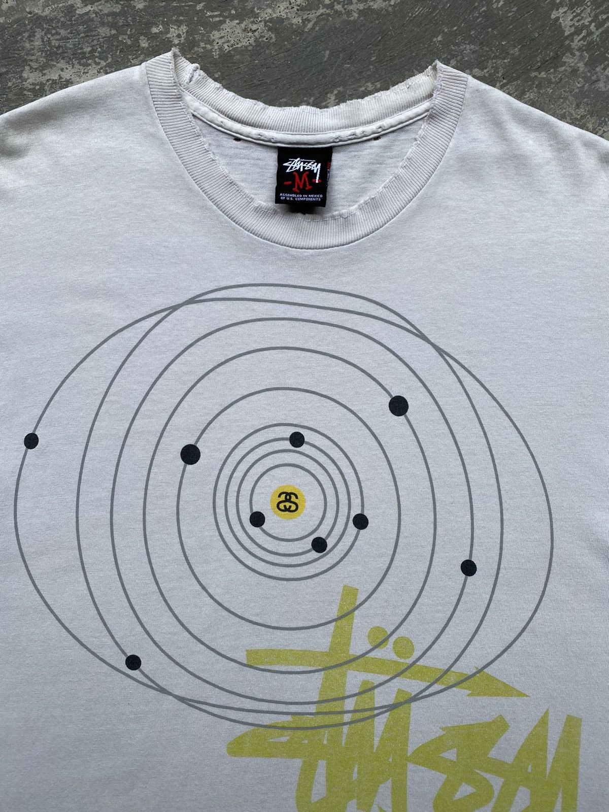 Stussy Vintage Distress STÜSSY x FUTURA “Global Perspective” Size US M / EU 48-50 / 2 - 4 Thumbnail