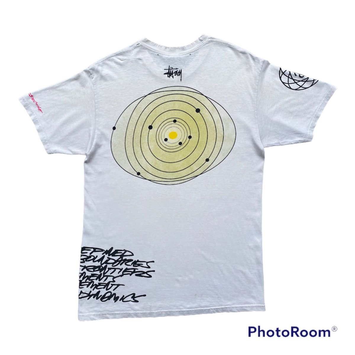 Stussy Vintage Distress STÜSSY x FUTURA “Global Perspective” Size US M / EU 48-50 / 2 - 2 Thumbnail