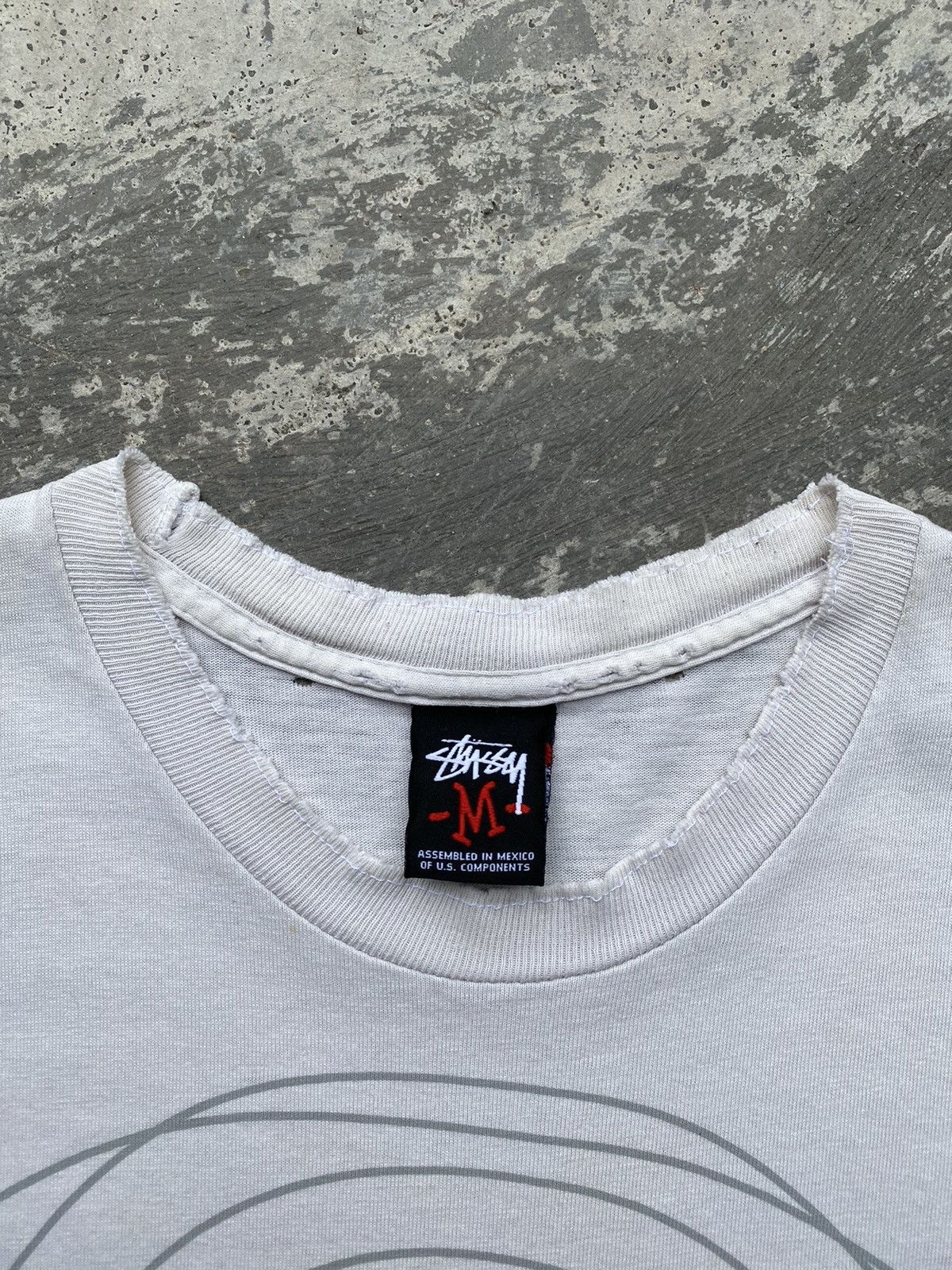 Stussy Vintage Distress STÜSSY x FUTURA “Global Perspective” Size US M / EU 48-50 / 2 - 6 Thumbnail