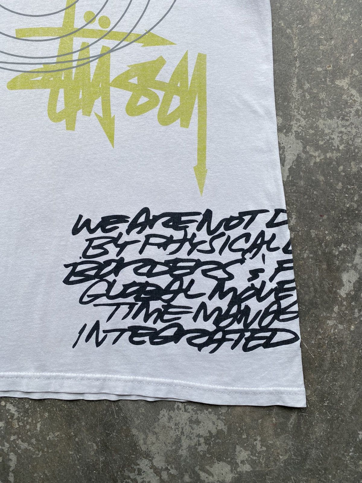 Stussy Vintage Distress STÜSSY x FUTURA “Global Perspective” Size US M / EU 48-50 / 2 - 11 Thumbnail