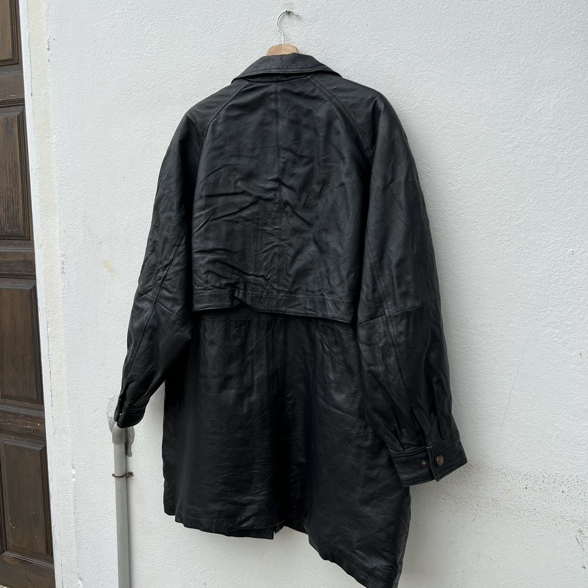Other MULTI POCKET BIKER LEATHER JACKET NEW YORK DIRECT ACTION Size US XL / EU 56 / 4 - 9 Thumbnail