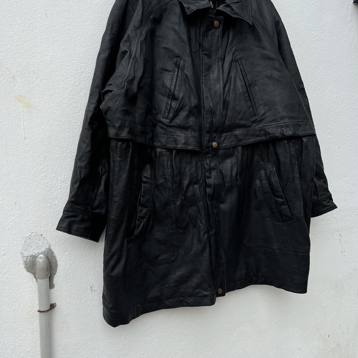 Other MULTI POCKET BIKER LEATHER JACKET NEW YORK DIRECT ACTION Size US XL / EU 56 / 4 - 4 Thumbnail