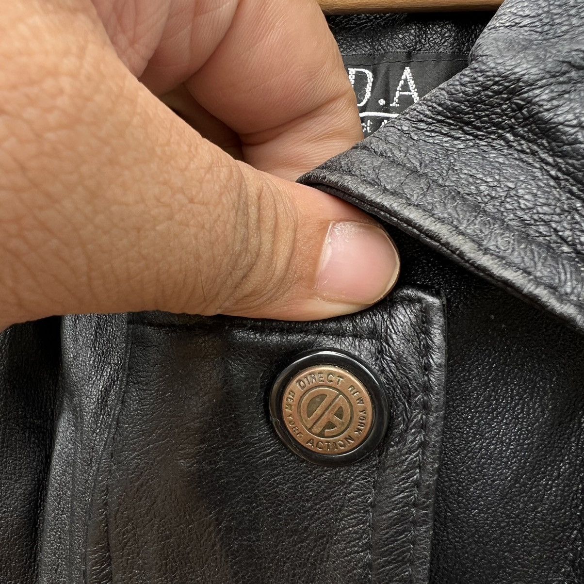 Other MULTI POCKET BIKER LEATHER JACKET NEW YORK DIRECT ACTION Size US XL / EU 56 / 4 - 10 Thumbnail