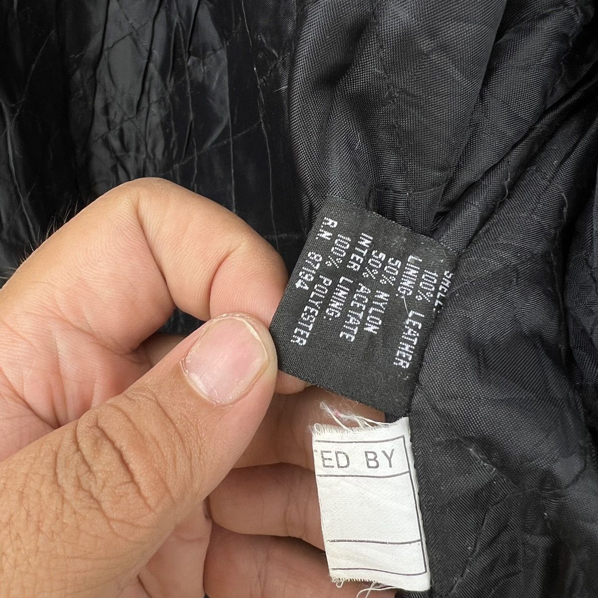 Other MULTI POCKET BIKER LEATHER JACKET NEW YORK DIRECT ACTION Size US XL / EU 56 / 4 - 14 Thumbnail