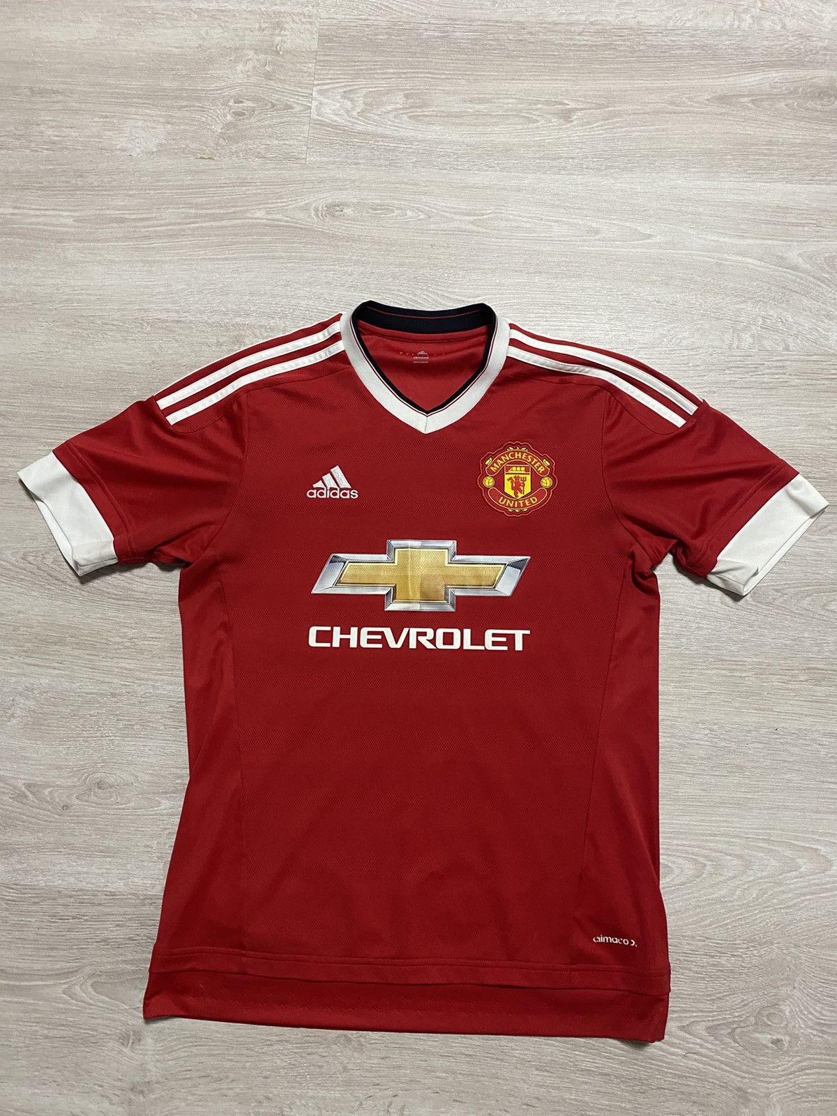 Adidas Adidas jersey Manchester United 2015 away sz S Size US S / EU 44-46 / 1 - 2 Thumbnail