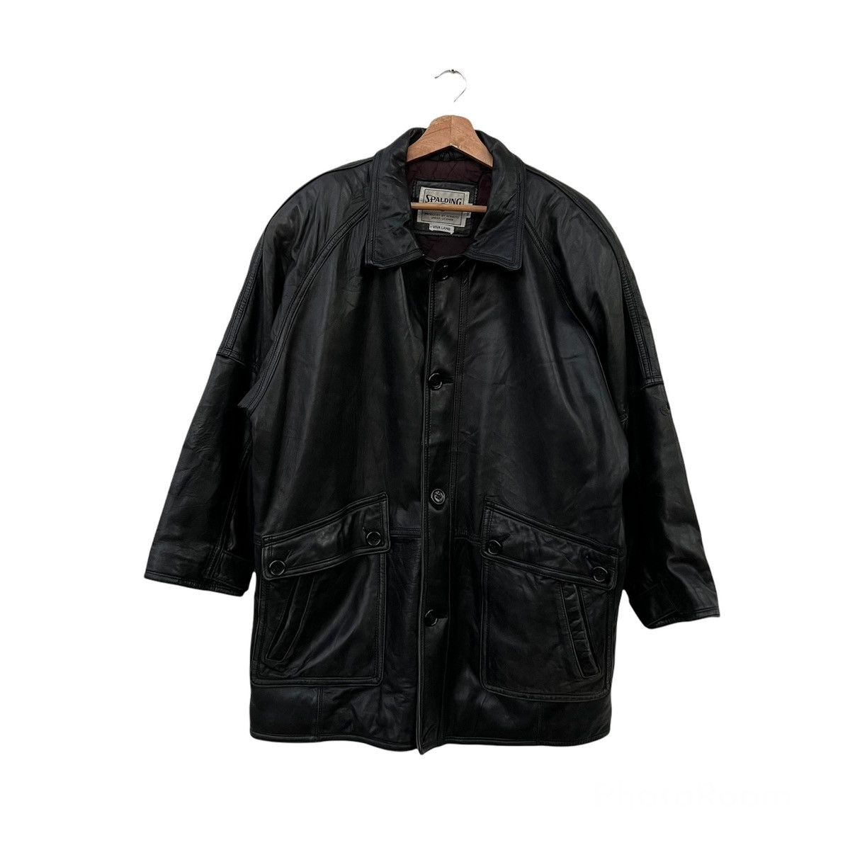 Japanese Brand CARGO POCKET BIKER SOFT LEATHER JACKET SPALDING VIVA LAMB Size US M / EU 48-50 / 2 - 1 Thumbnail