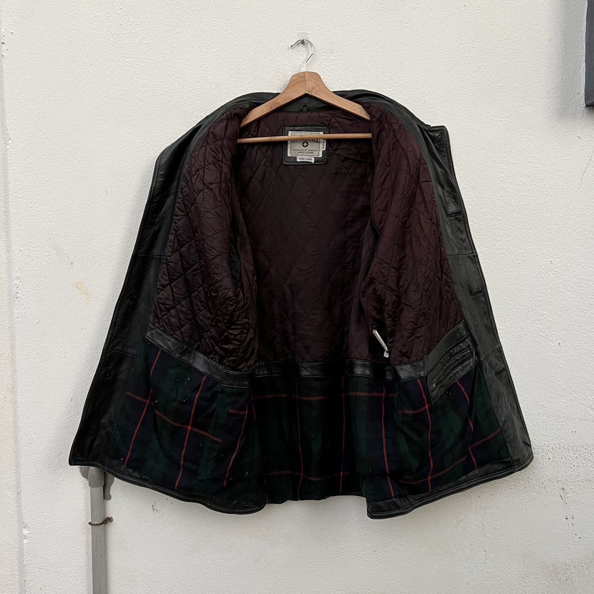 Japanese Brand CARGO POCKET BIKER SOFT LEATHER JACKET SPALDING VIVA LAMB Size US M / EU 48-50 / 2 - 9 Thumbnail