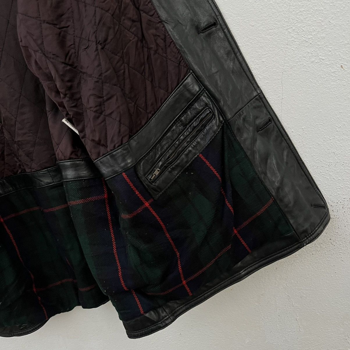 Japanese Brand CARGO POCKET BIKER SOFT LEATHER JACKET SPALDING VIVA LAMB Size US M / EU 48-50 / 2 - 11 Thumbnail