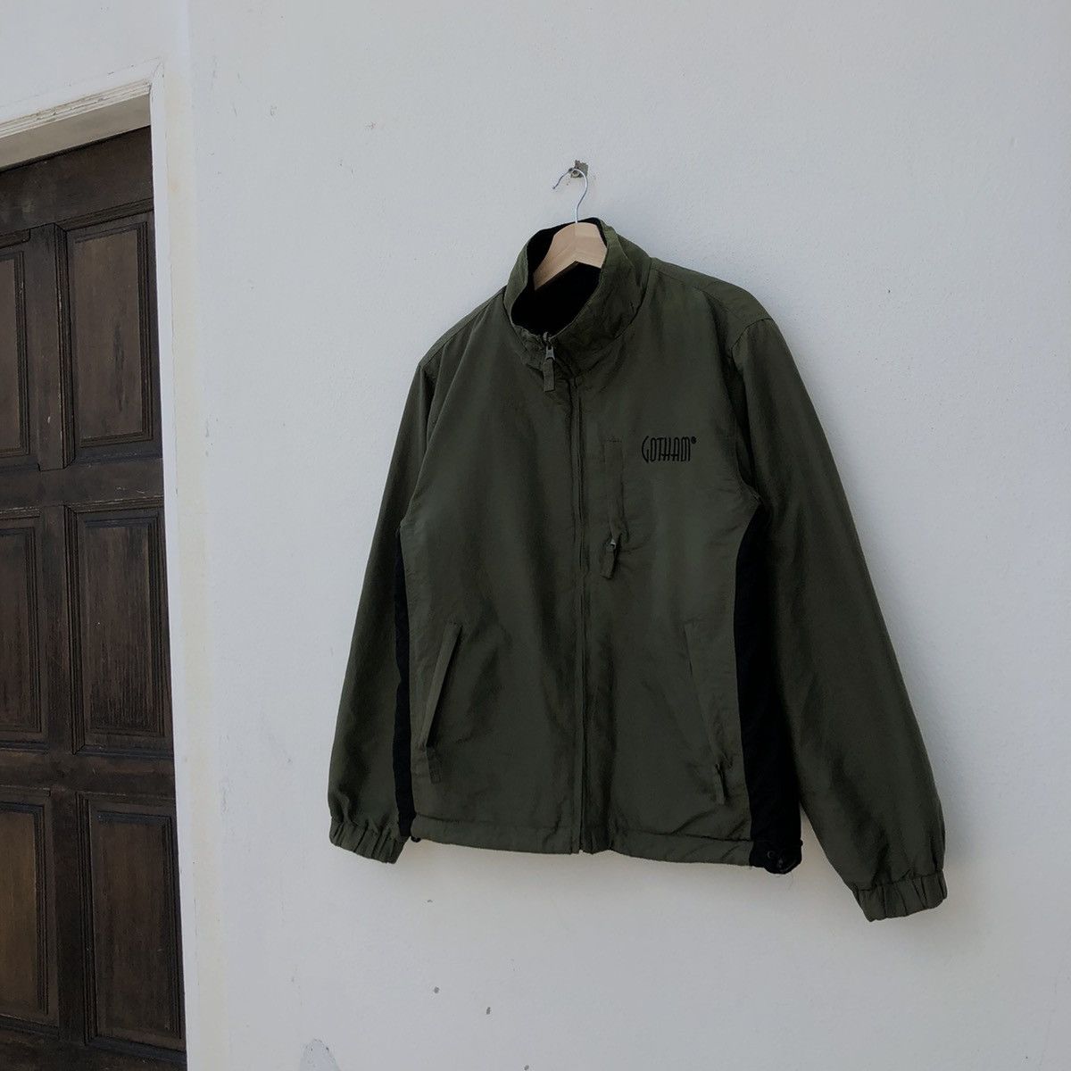 Japanese Brand REVERSIBLE JACKET GOTHAM MILITARY RARE Size US M / EU 48-50 / 2 - 3 Thumbnail