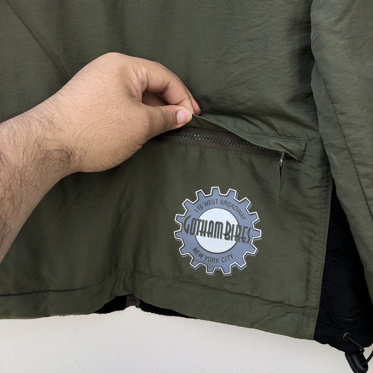 Japanese Brand REVERSIBLE JACKET GOTHAM MILITARY RARE Size US M / EU 48-50 / 2 - 8 Thumbnail