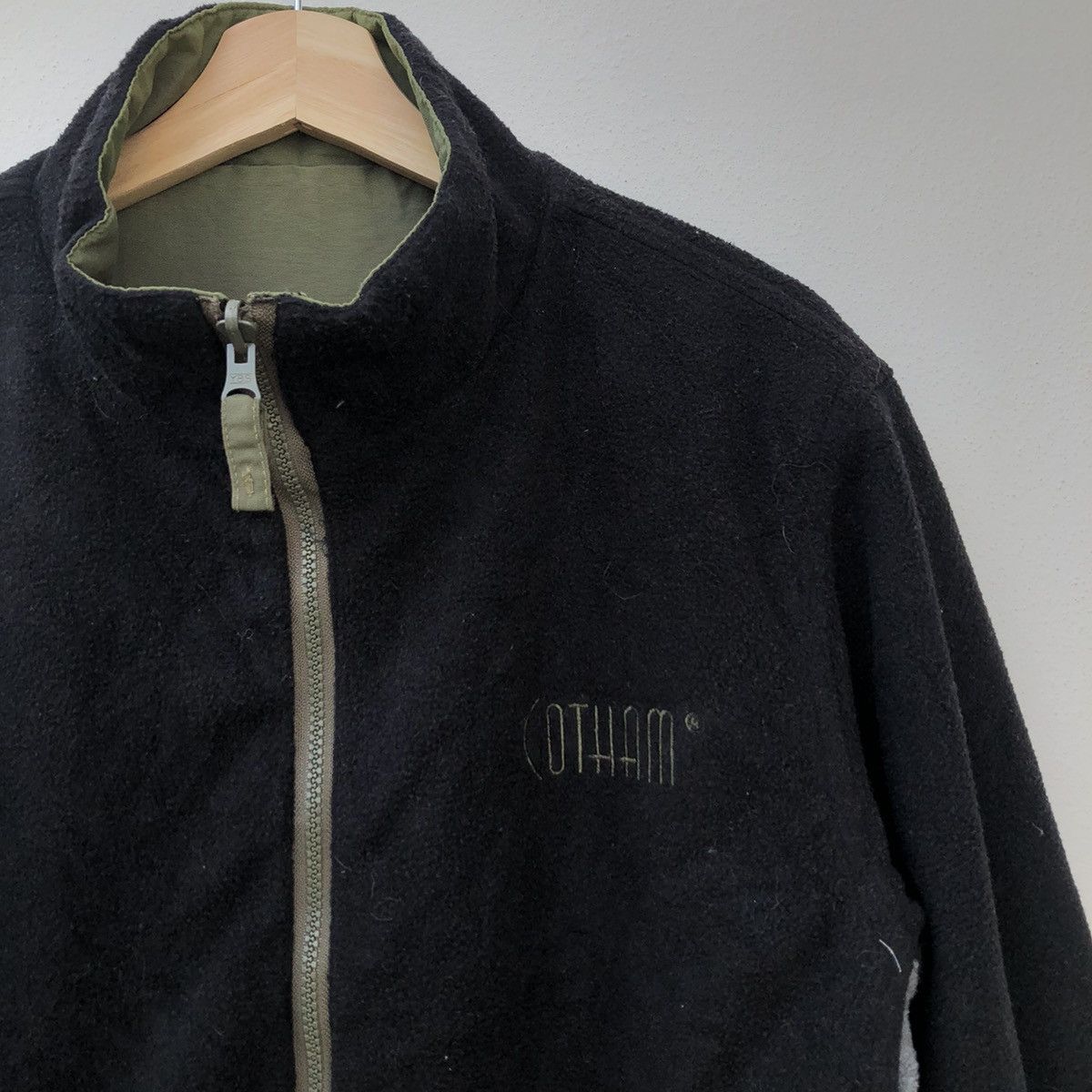 Japanese Brand REVERSIBLE JACKET GOTHAM MILITARY RARE Size US M / EU 48-50 / 2 - 12 Thumbnail