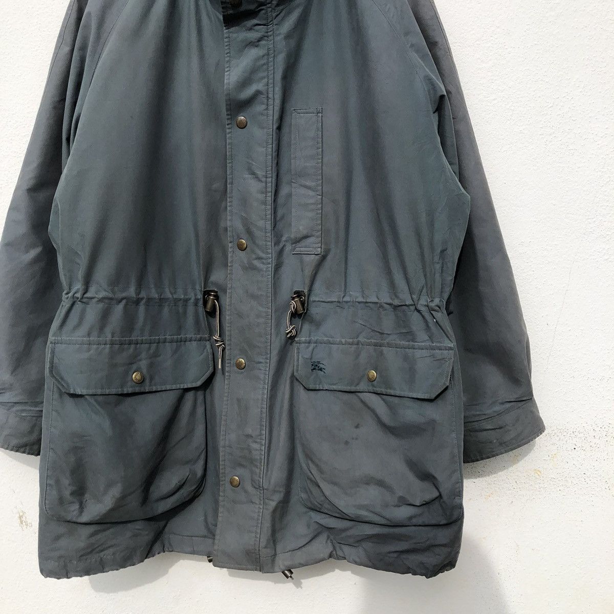 Burberry BURBERRY BIG LOGO LONG JACKET Size US L / EU 52-54 / 3 - 5 Thumbnail