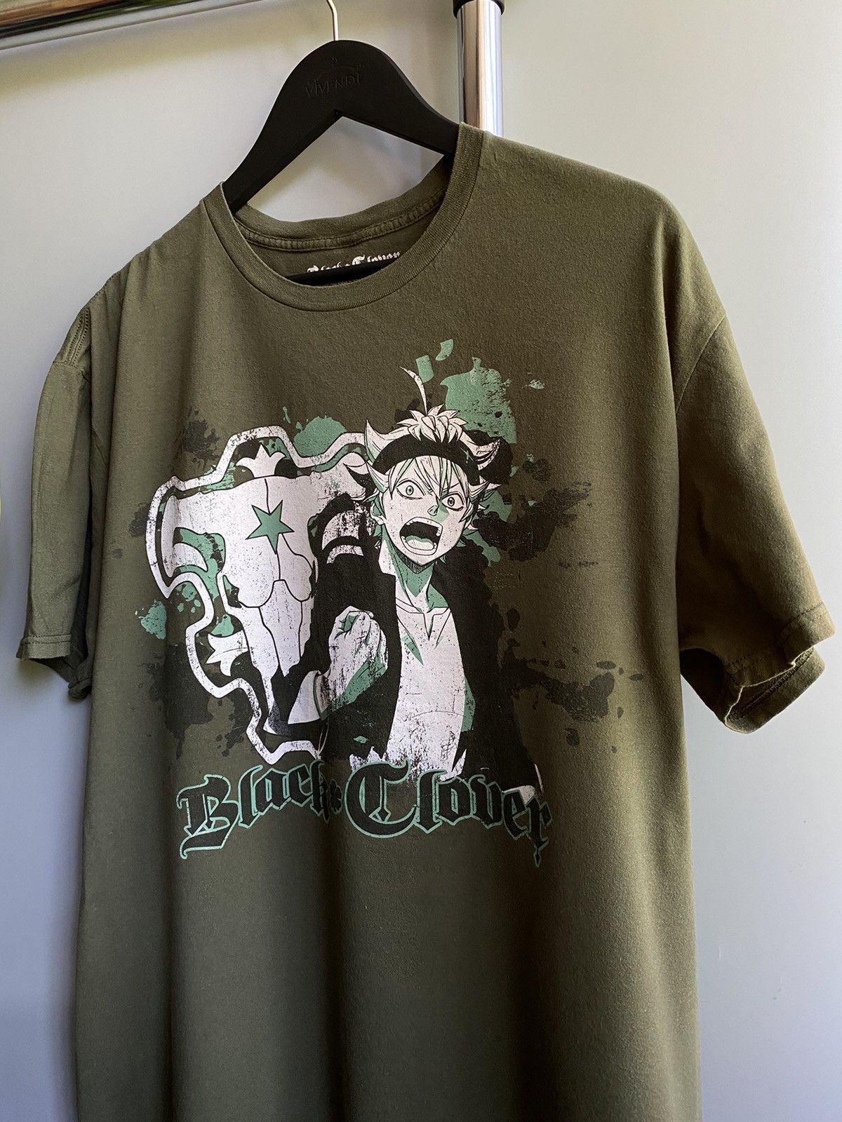 Anime Black Clover Japanese Magna Anima Asta T Shirt Size US XXL / EU 58 / 5 - 6 Thumbnail