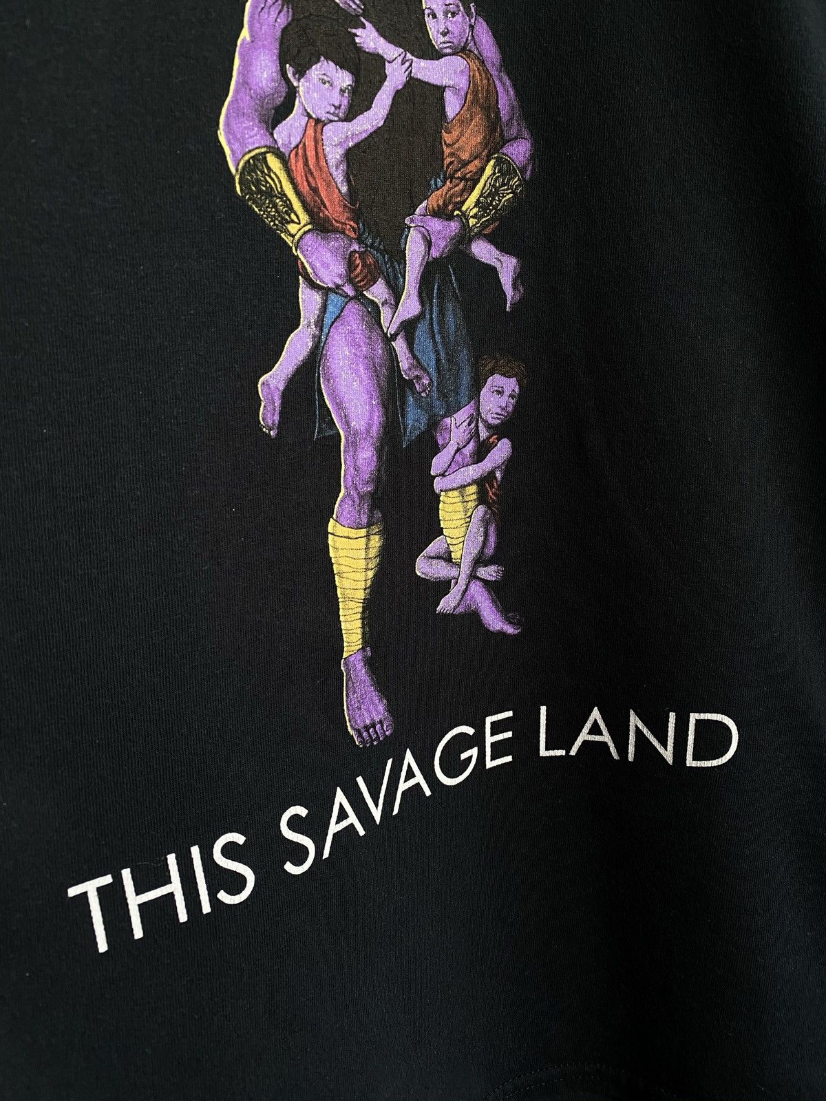 Band Tees Black Spiders “This Savage Land” Promo Album T Shirt Size US XL / EU 56 / 4 - 9 Thumbnail