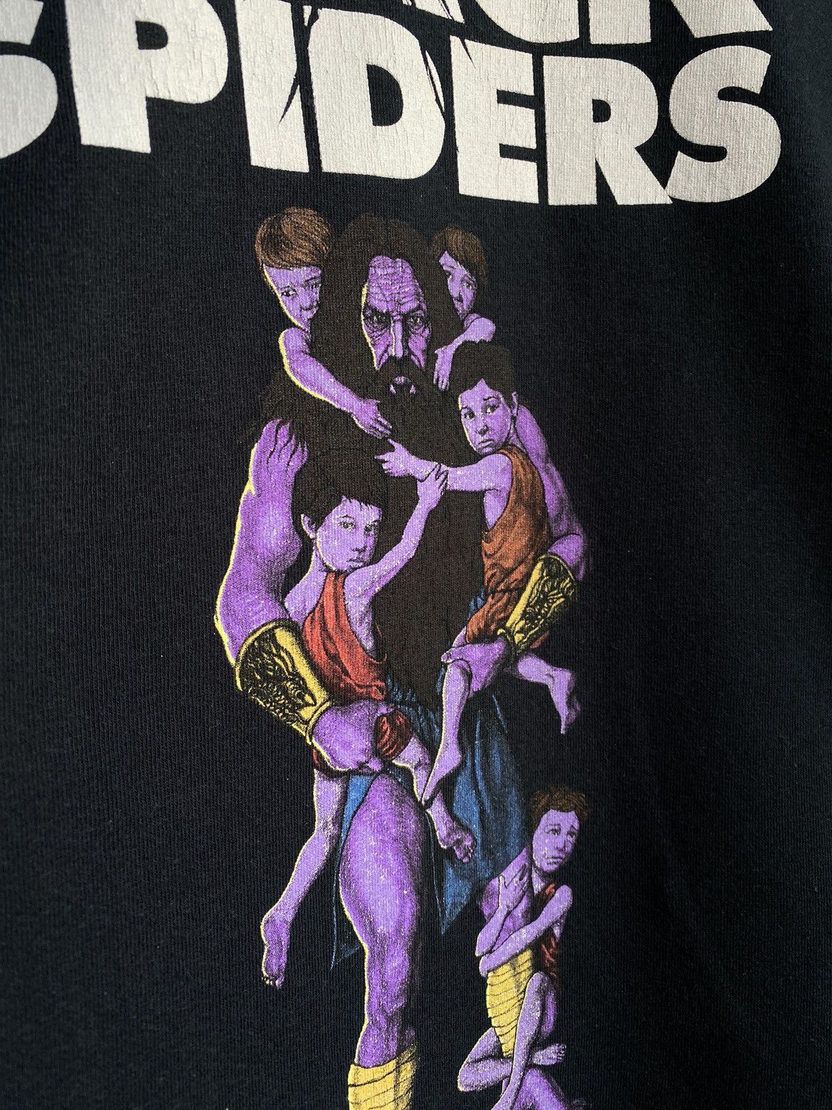 Band Tees Black Spiders “This Savage Land” Promo Album T Shirt Size US XL / EU 56 / 4 - 8 Thumbnail