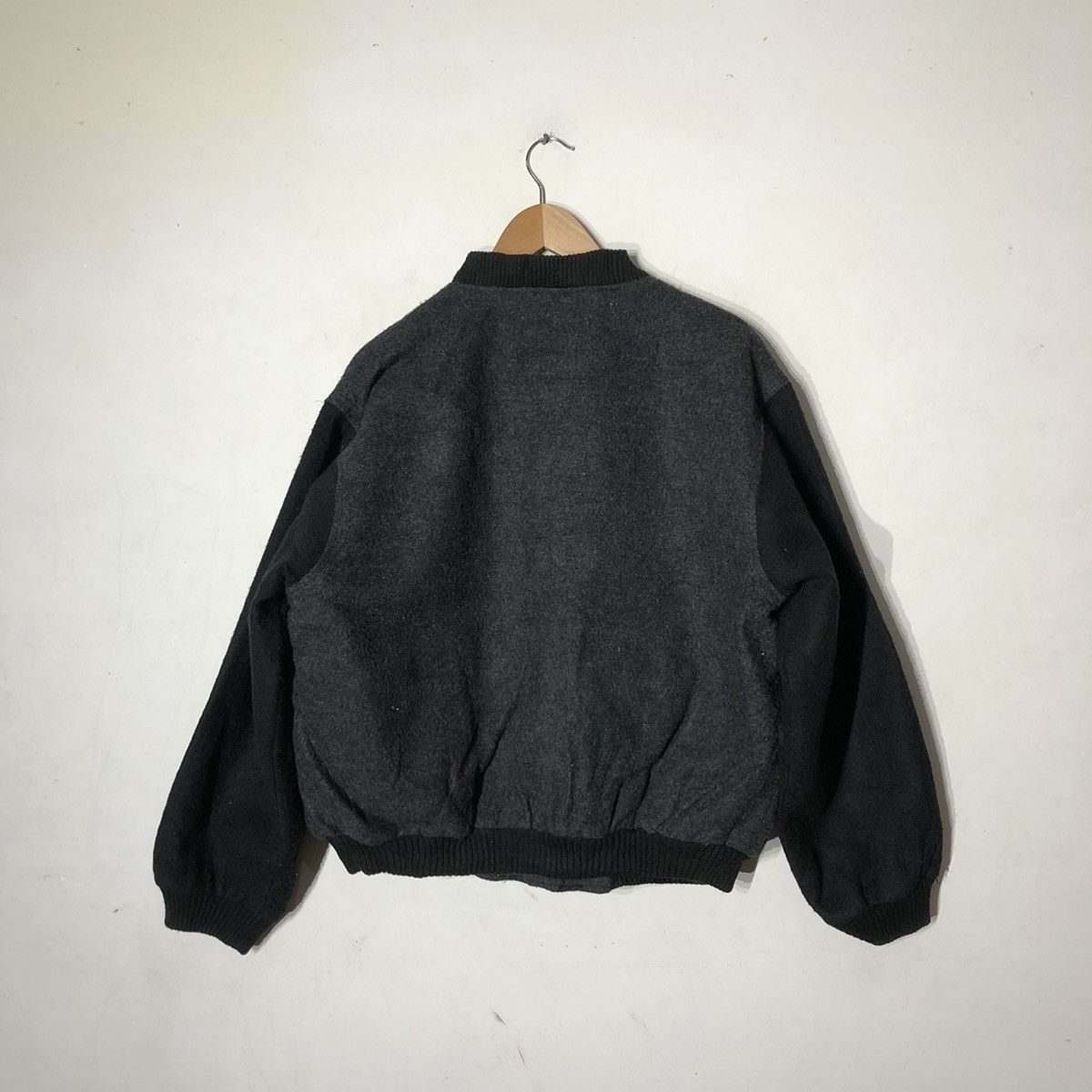 Japanese Brand Contemporary Varsity Wool Jacket Size US M / EU 48-50 / 2 - 7 Thumbnail