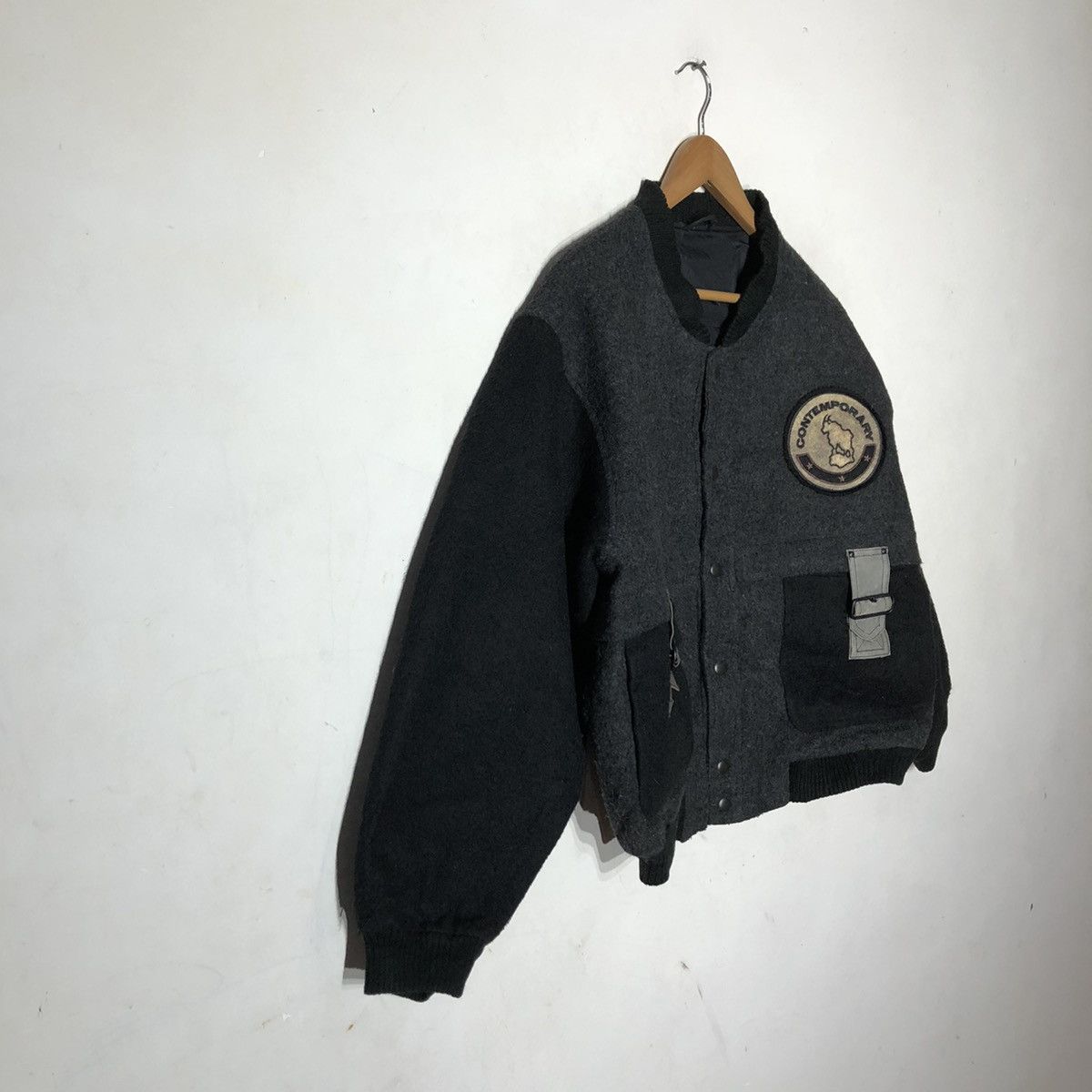 Japanese Brand Contemporary Varsity Wool Jacket Size US M / EU 48-50 / 2 - 3 Thumbnail
