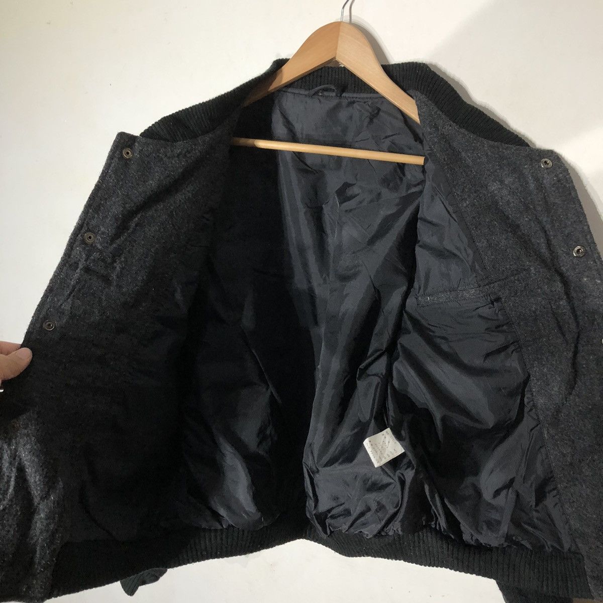 Japanese Brand Contemporary Varsity Wool Jacket Size US M / EU 48-50 / 2 - 11 Thumbnail