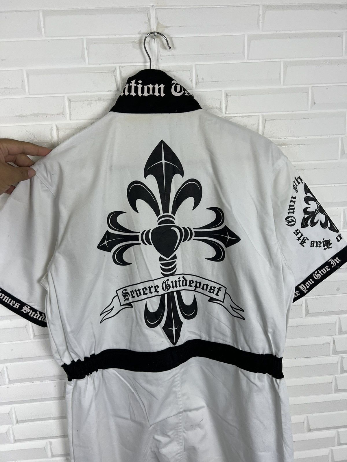 Japanese Brand × Seditionaries SEUEREBUIDEPOST COVERALL BIG LOGO Size US 32 / EU 48 - 10 Thumbnail