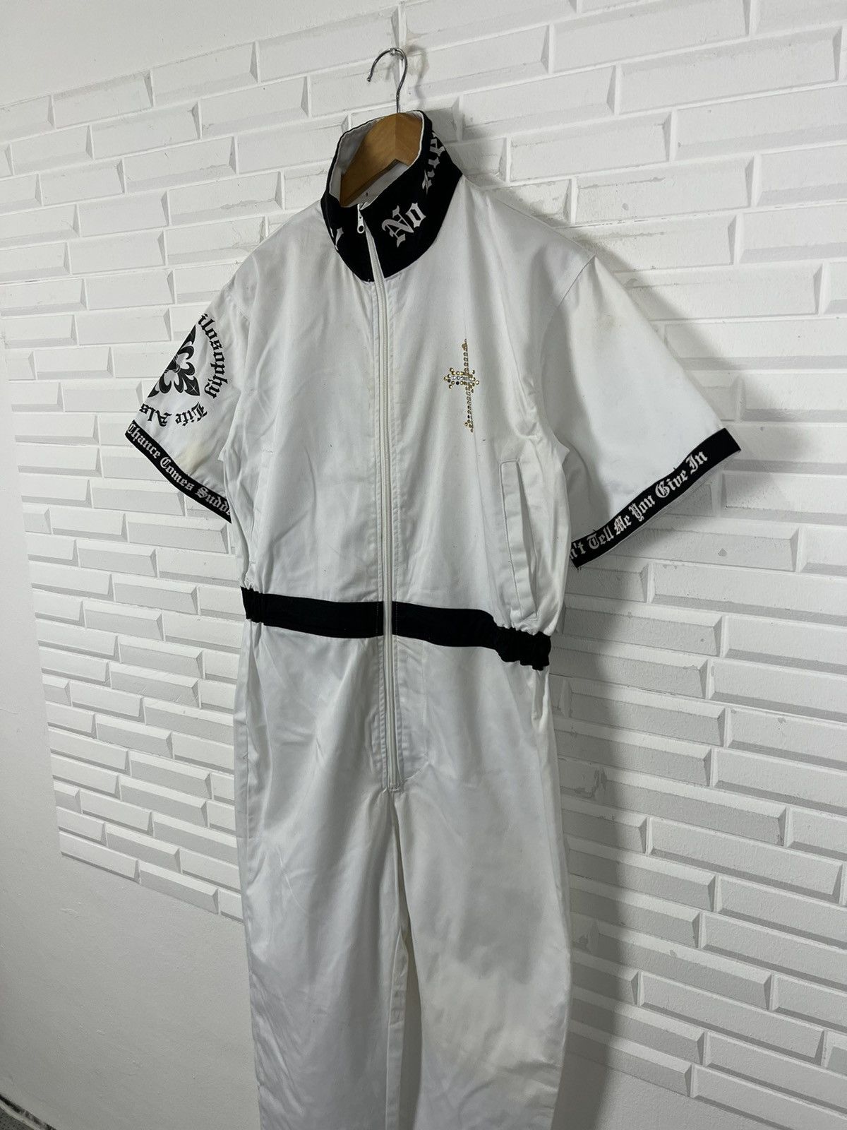 Japanese Brand × Seditionaries SEUEREBUIDEPOST COVERALL BIG LOGO Size US 32 / EU 48 - 4 Thumbnail