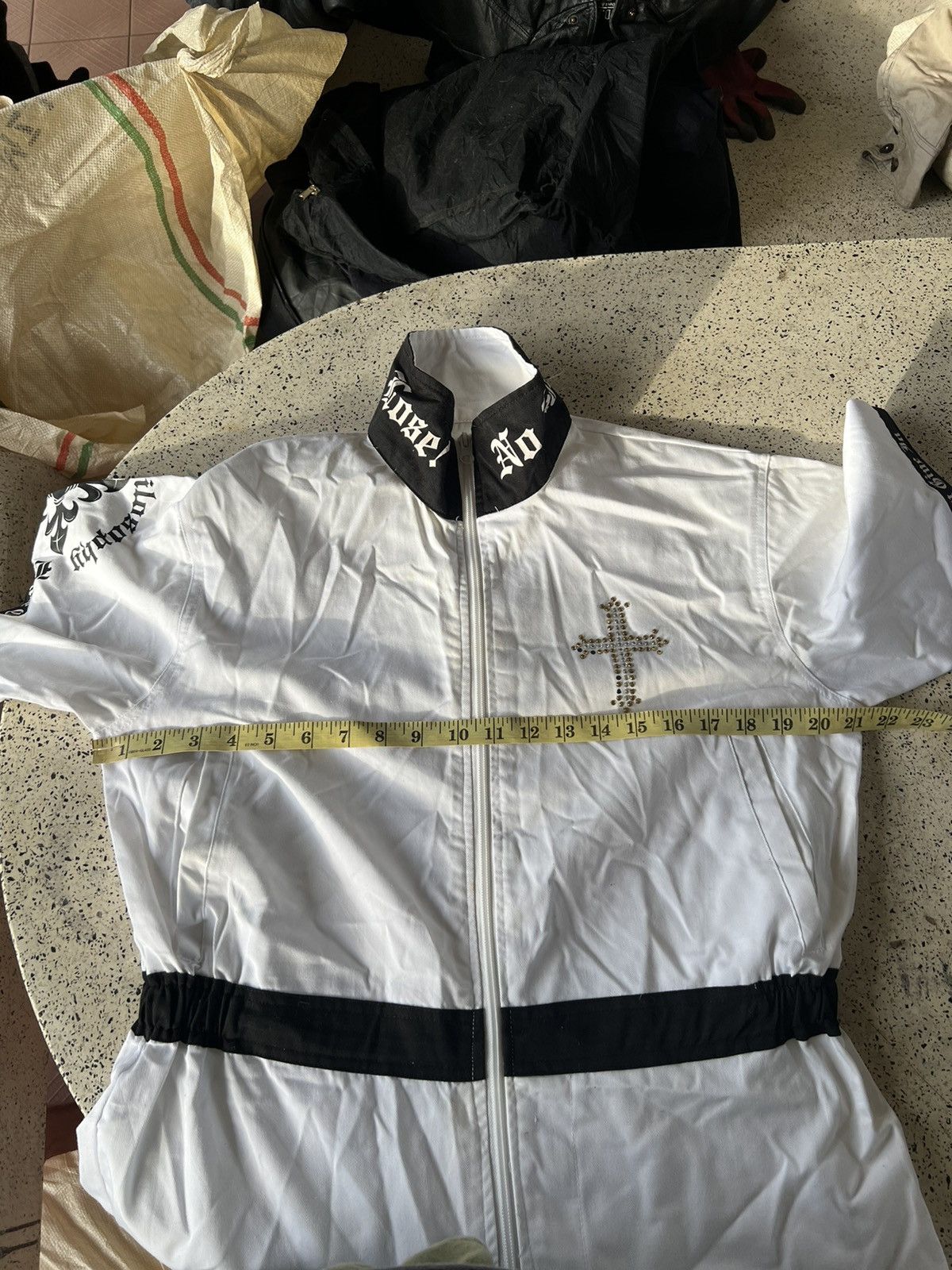 Japanese Brand × Seditionaries SEUEREBUIDEPOST COVERALL BIG LOGO Size US 32 / EU 48 - 12 Thumbnail