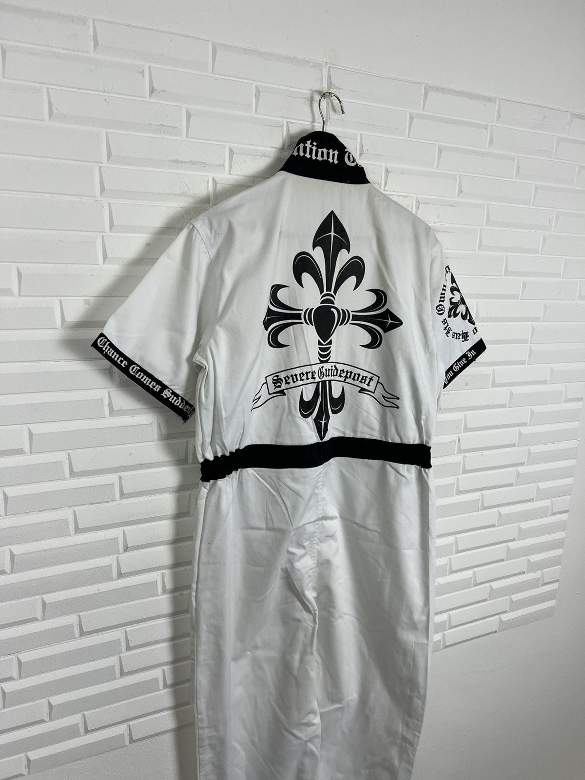 Japanese Brand × Seditionaries SEUEREBUIDEPOST COVERALL BIG LOGO Size US 32 / EU 48 - 9 Thumbnail