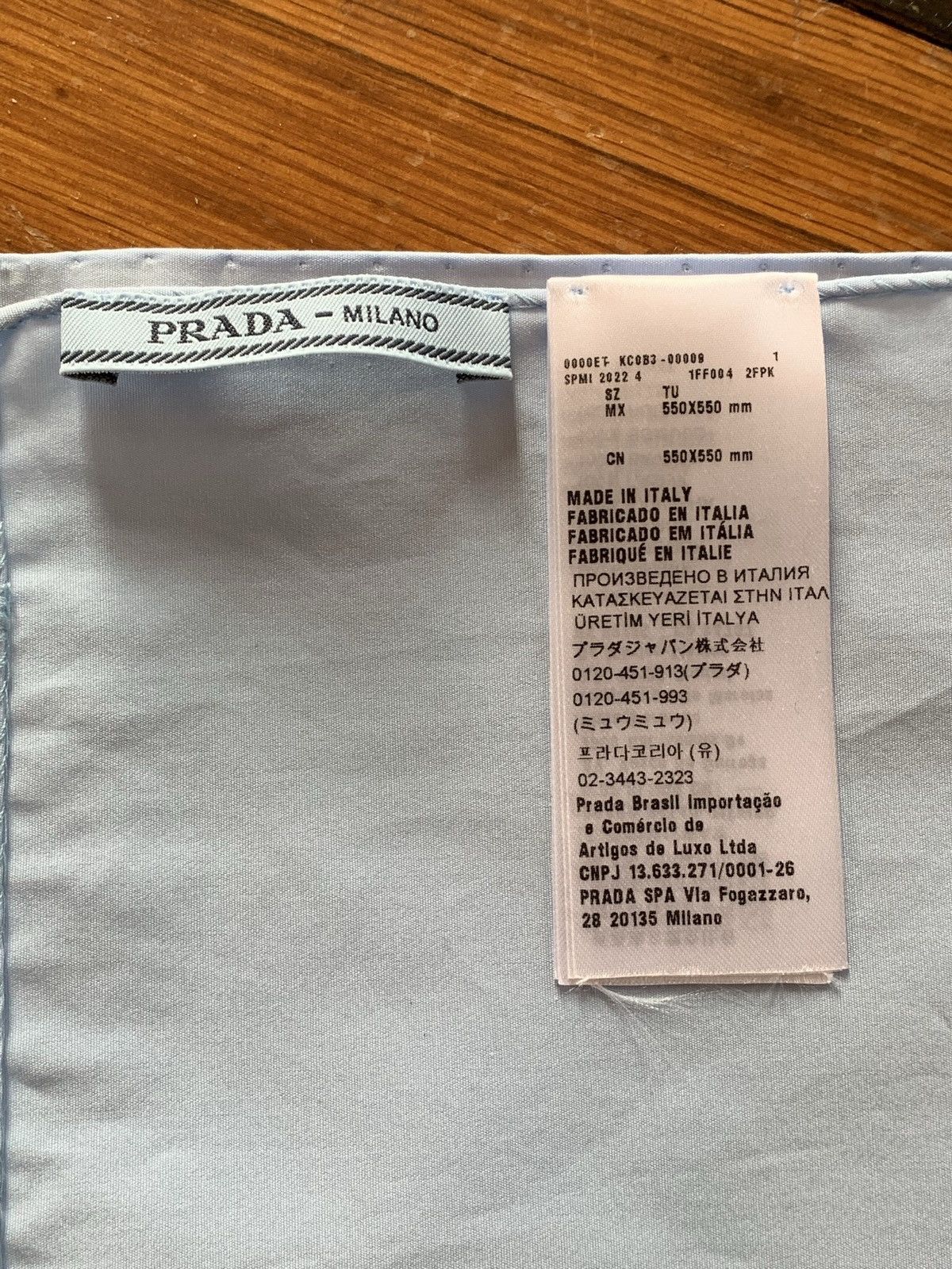 Prada Raf Simons Prada FW2022 Show Invitation Scarf Size ONE SIZE - 3 Thumbnail