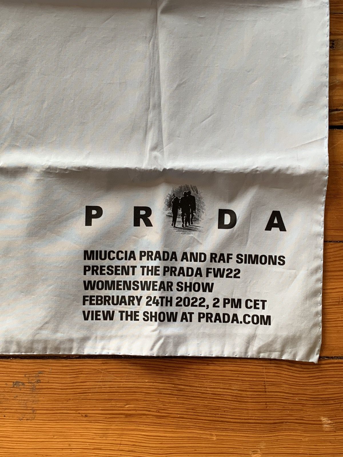 Prada Raf Simons Prada FW2022 Show Invitation Scarf Size ONE SIZE - 2 Thumbnail