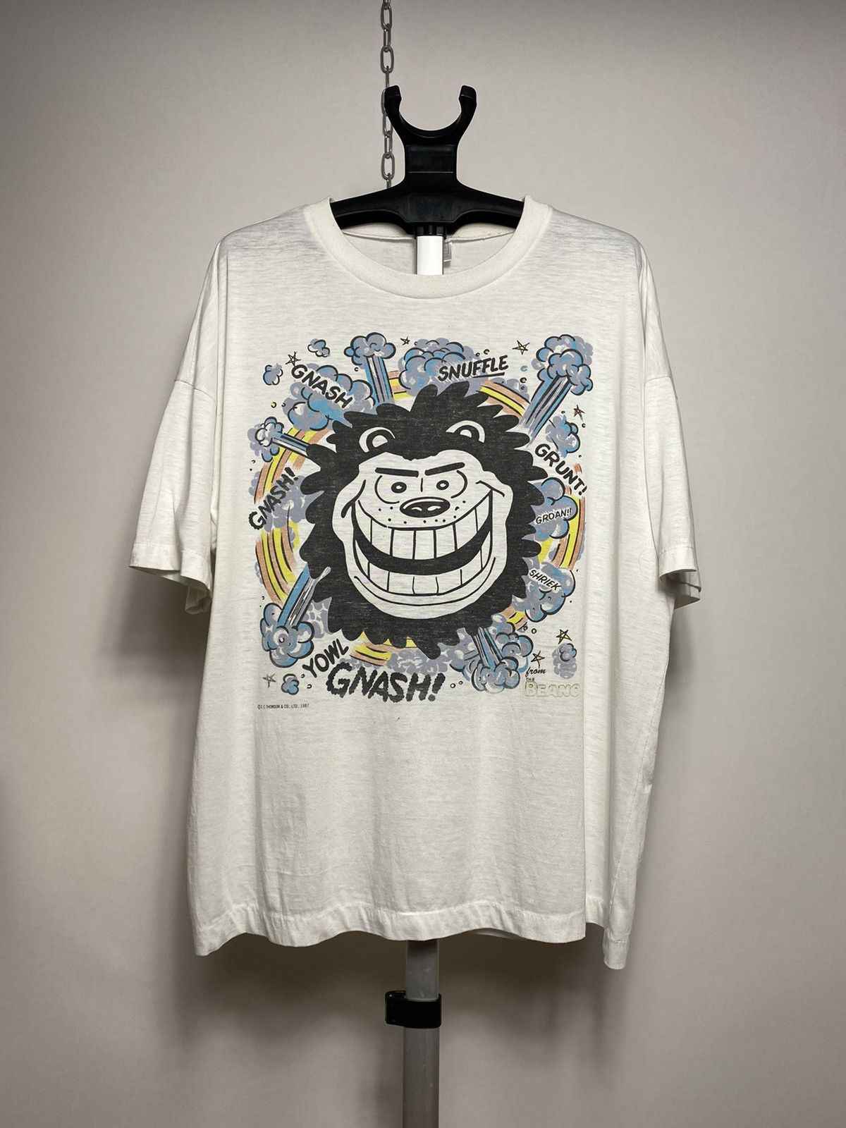 Vintage 1987 D. C. Thompson The Beano Comics Oversized T-Shirt tee Size US XXL / EU 58 / 5 - 1 Thumbnail