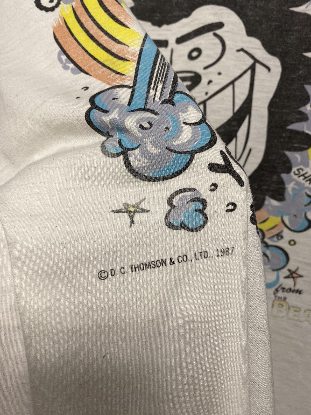 Vintage 1987 D. C. Thompson The Beano Comics Oversized T-Shirt tee Size US XXL / EU 58 / 5 - 3 Thumbnail