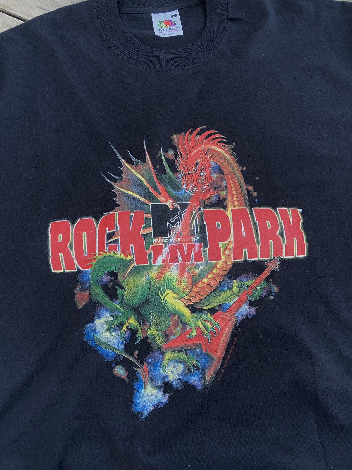Band Tees × Mtv Rock In Park 2003 Festival Full Print Metallica Linkin Park Size US XL / EU 56 / 4 - 3 Thumbnail