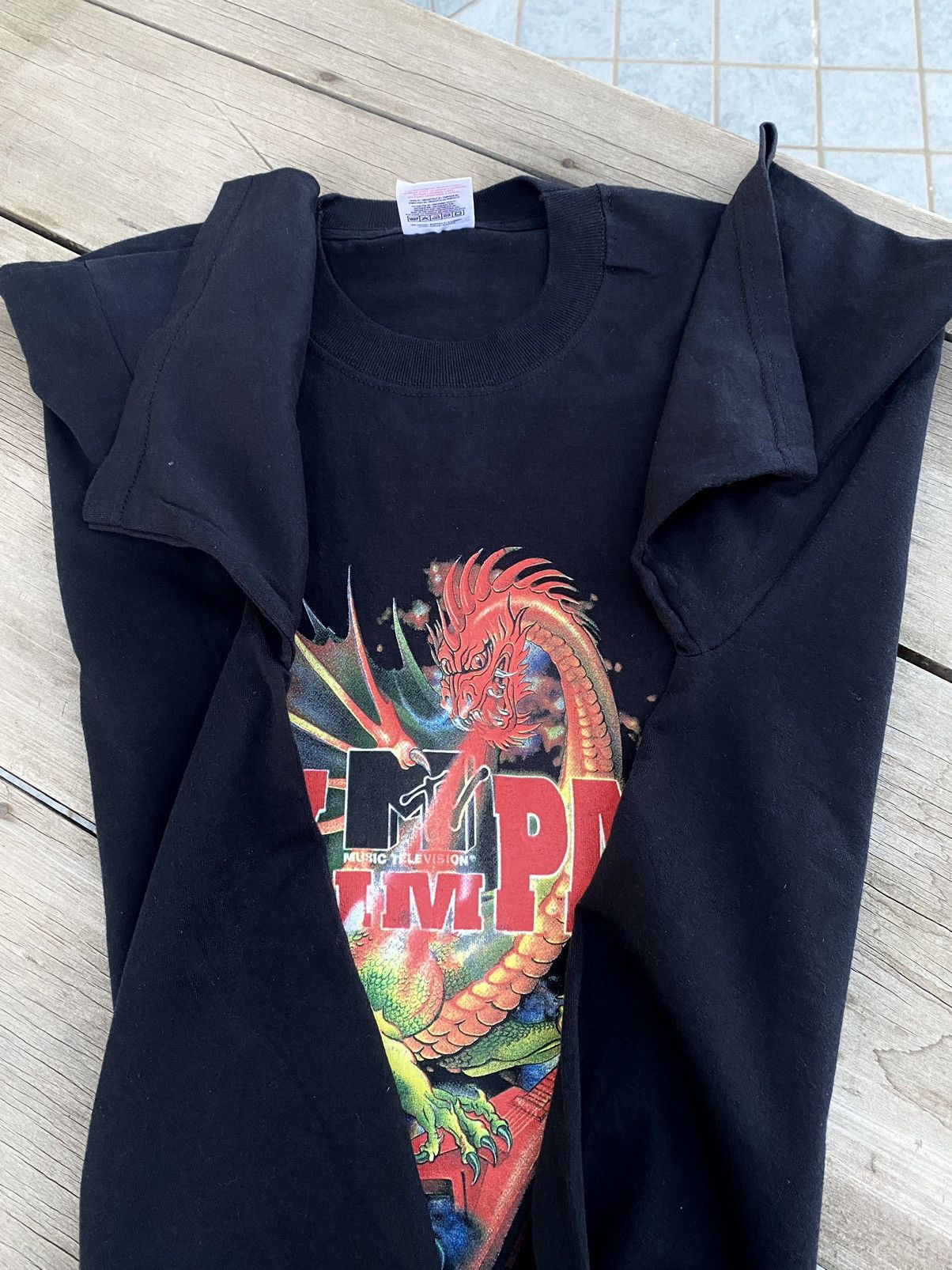 Band Tees × Mtv Rock In Park 2003 Festival Full Print Metallica Linkin Park Size US XL / EU 56 / 4 - 7 Thumbnail