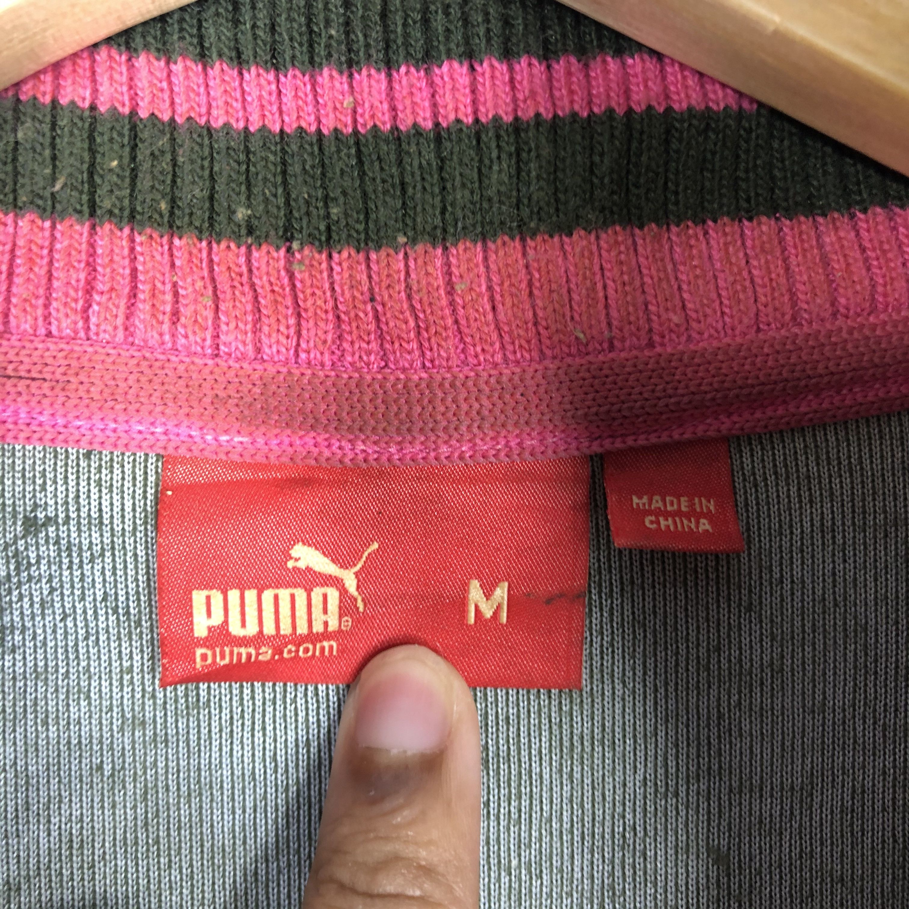 Puma × Velour Puma velour zip up sweater BEAUTIFUL Size US M / EU 48-50 / 2 - 6 Thumbnail