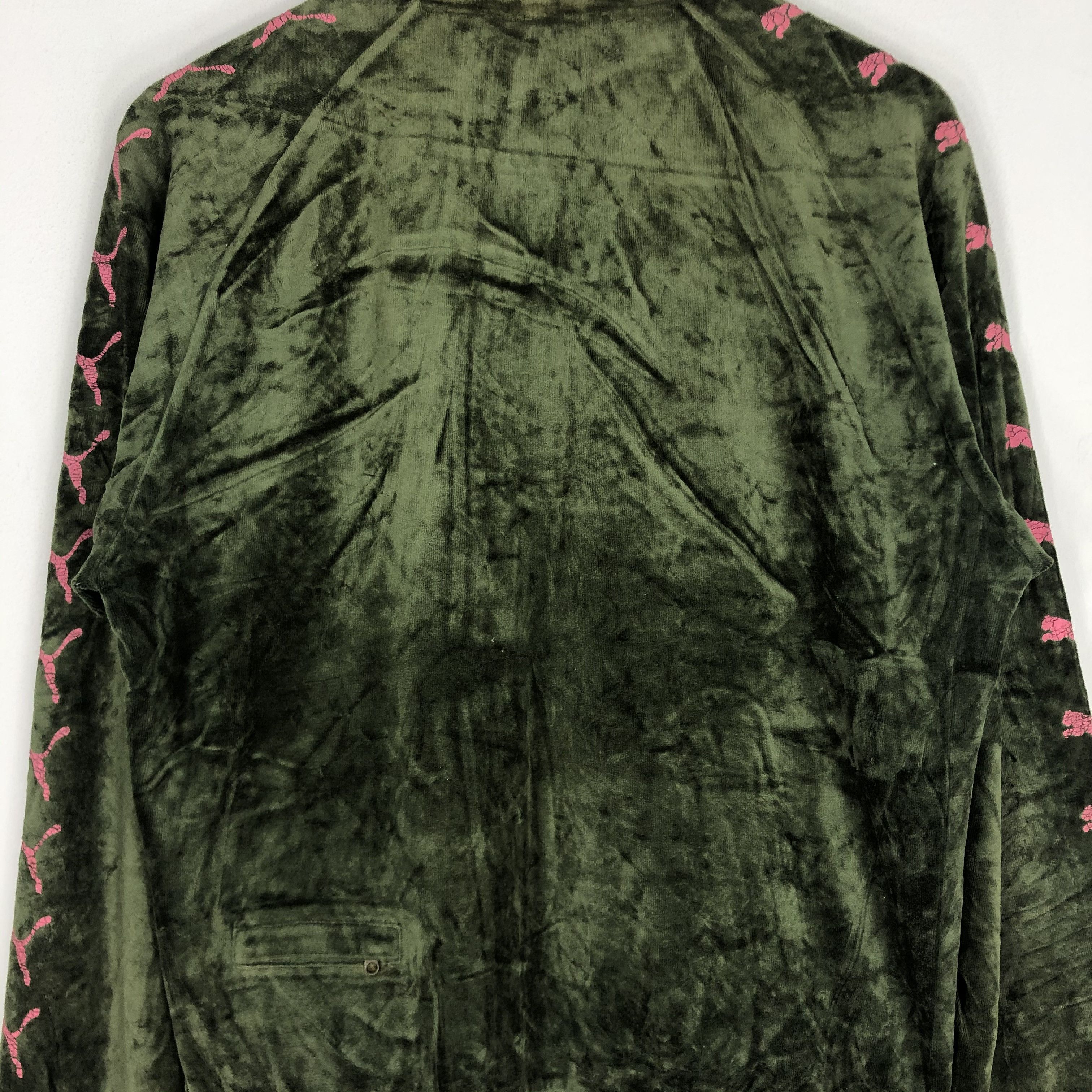 Puma × Velour Puma velour zip up sweater BEAUTIFUL Size US M / EU 48-50 / 2 - 8 Thumbnail