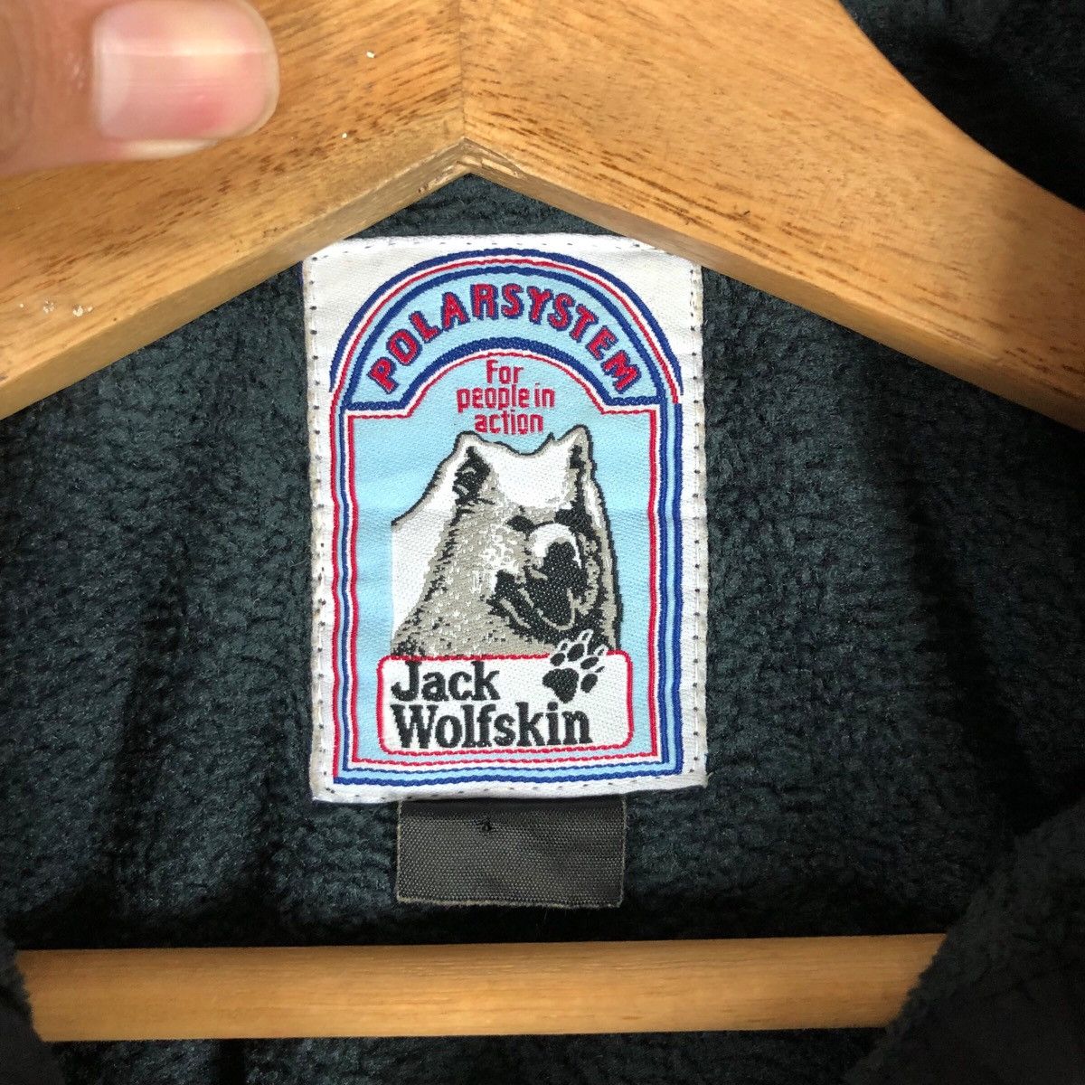 Jack Wolfskin Vintage Jack Wolfskin Midnight Black Snap-T Fleece Size US M / EU 48-50 / 2 - 8 Thumbnail