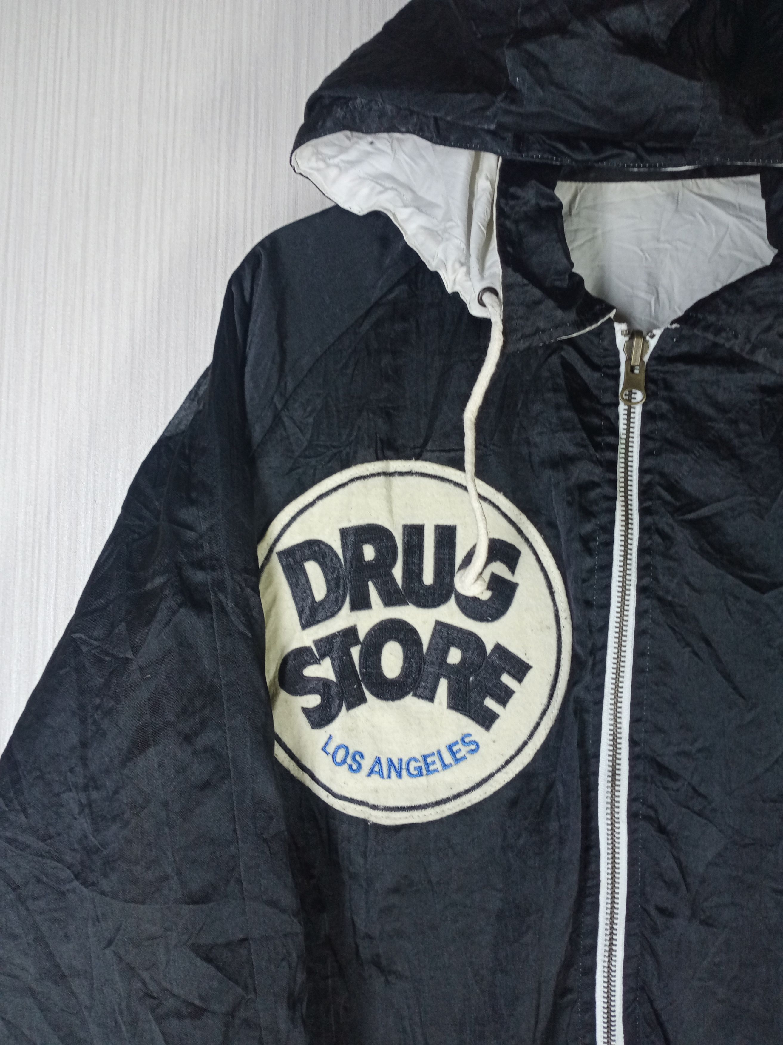 Japanese Brand Vintage Drug Store's Los Angeles Big Logo Reversible Bomber Size US L / EU 52-54 / 3 - 6 Thumbnail