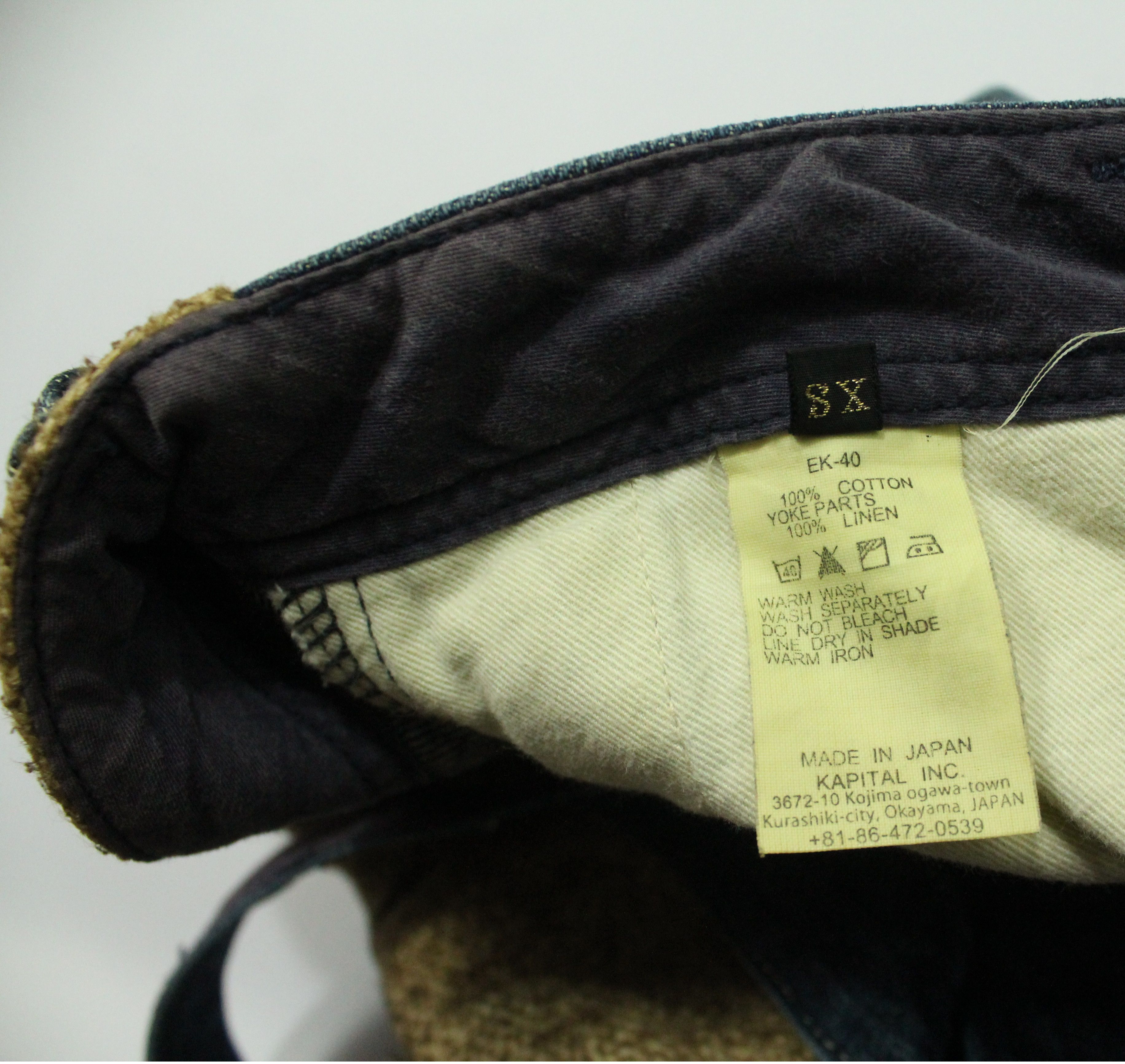 Kapital KAPITAL Denim Clown Pants Drop Crotch Size US 27 - 13 Thumbnail