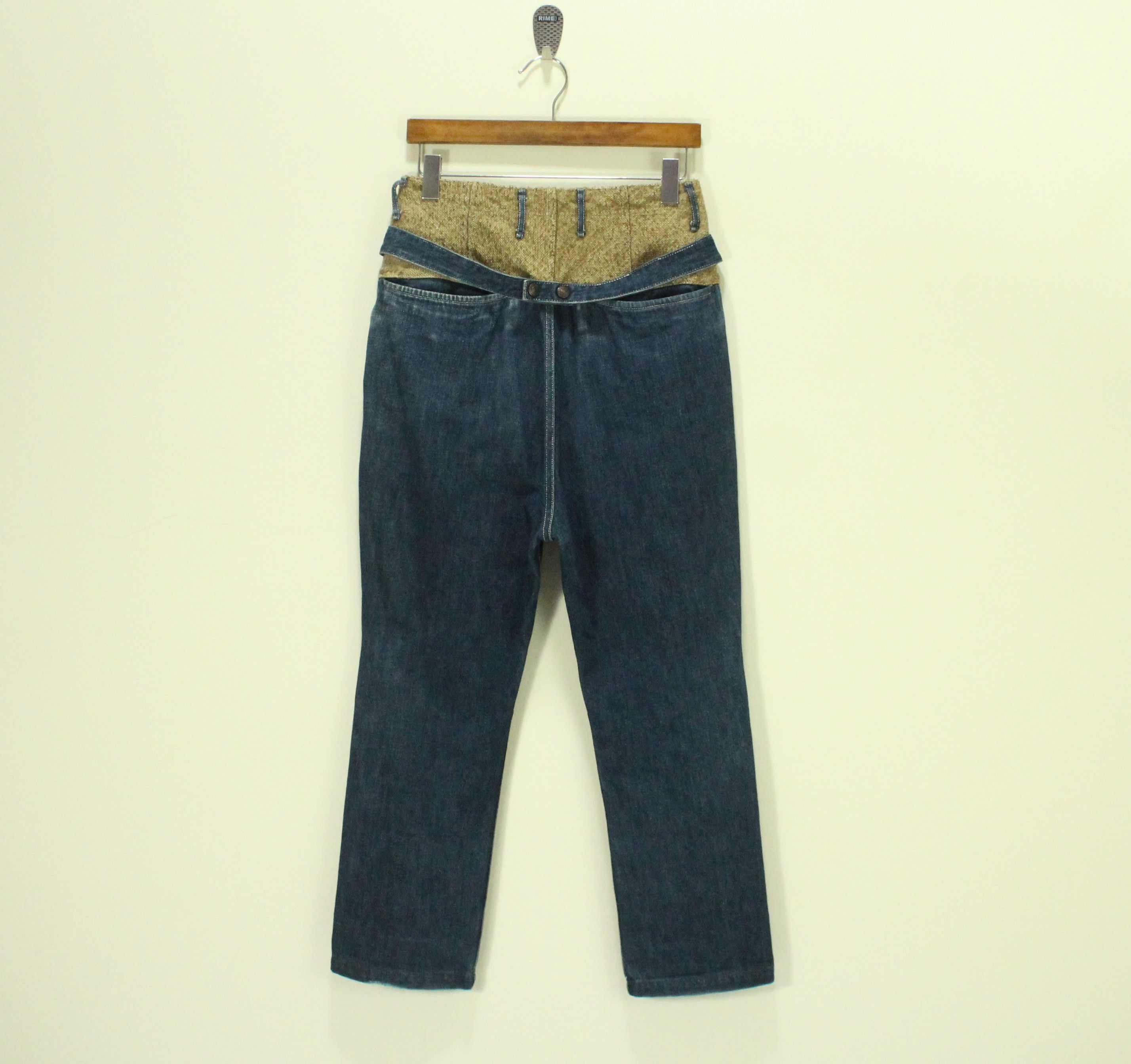 Kapital KAPITAL Denim Clown Pants Drop Crotch Size US 27 - 7 Thumbnail