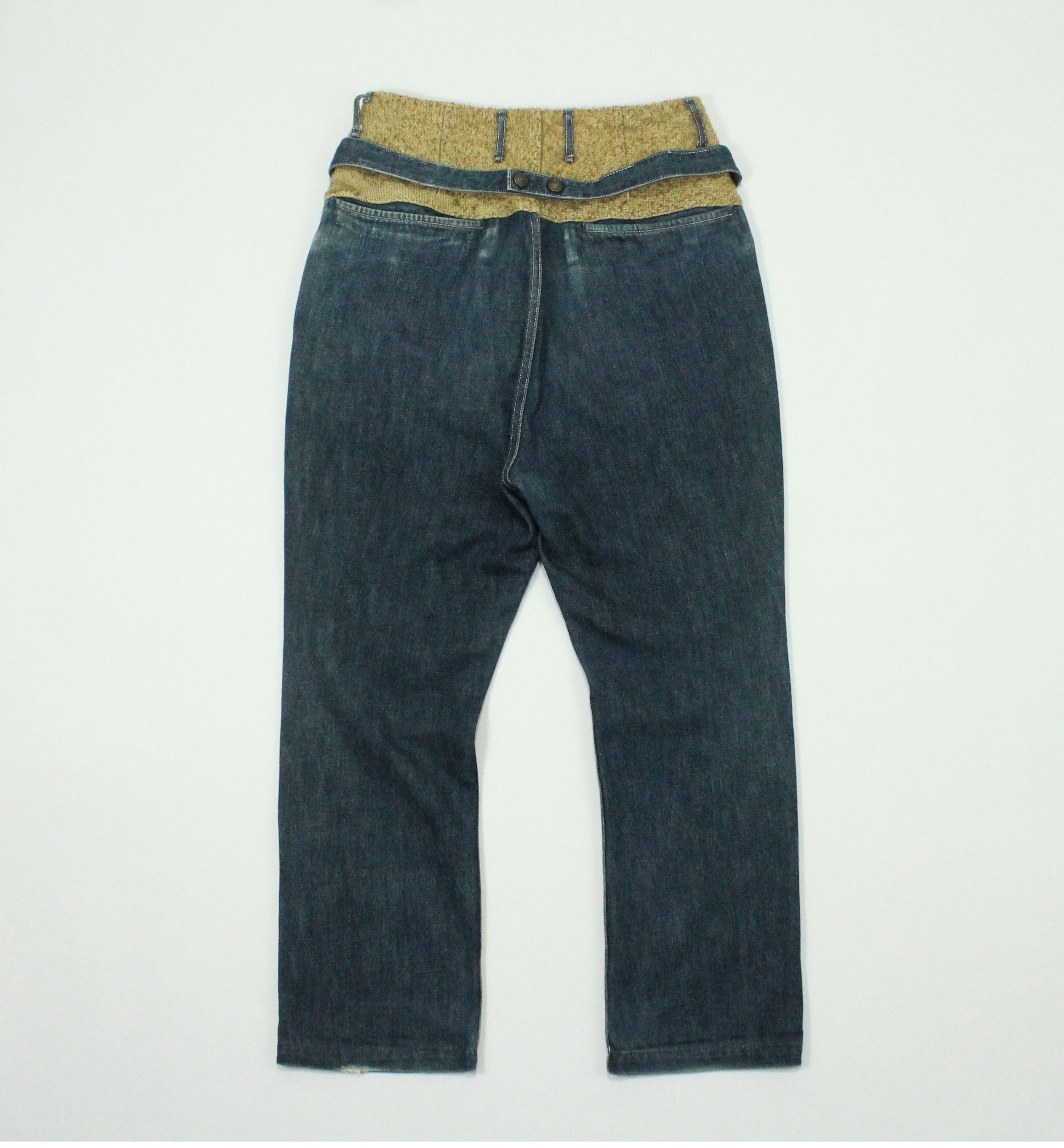 Kapital KAPITAL Denim Clown Pants Drop Crotch Size US 27 - 2 Thumbnail