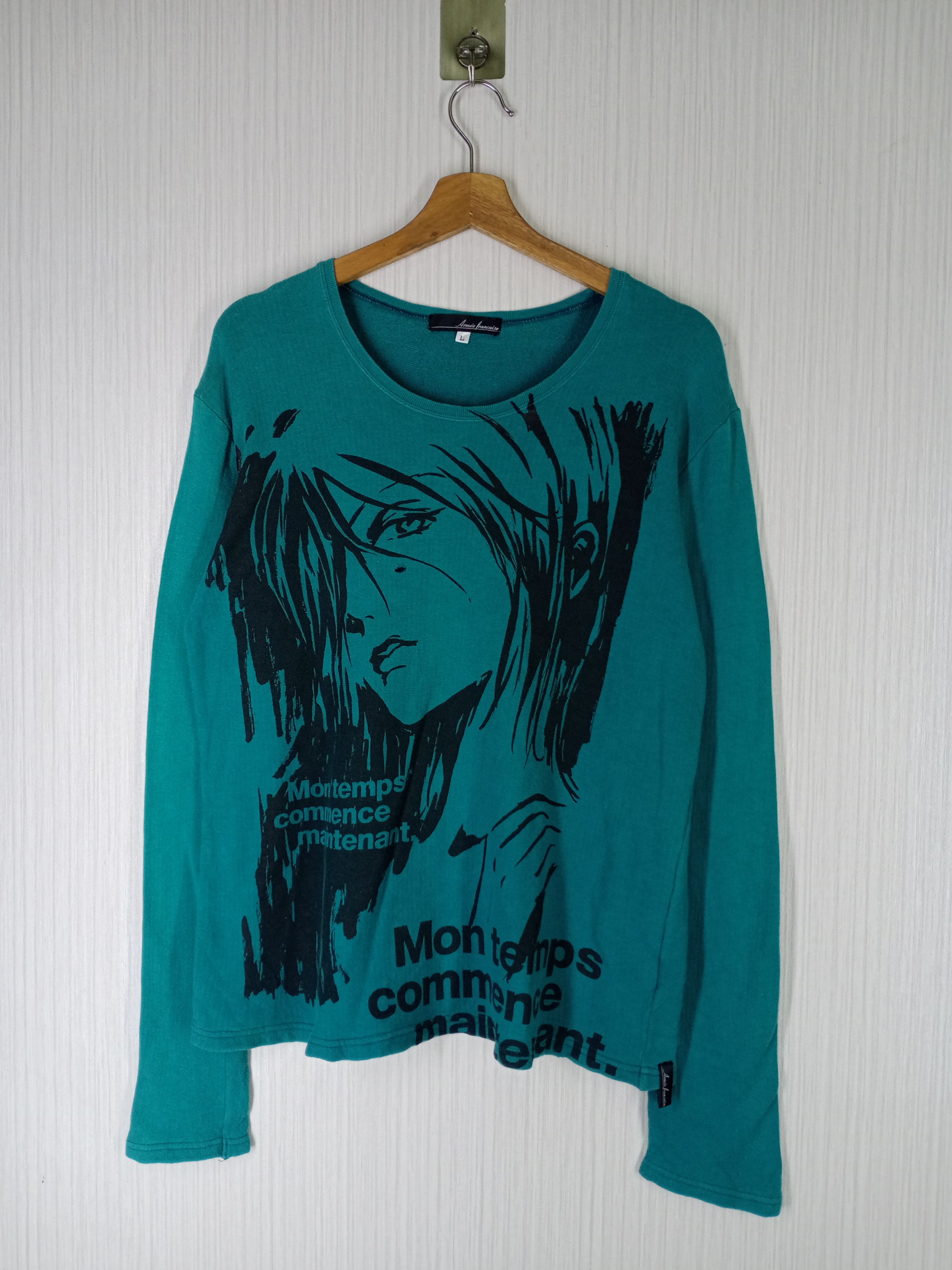 Anime Vintage Armee Francaise Anime Long Sleeve Size US L / EU 52-54 / 3 - 1 Thumbnail