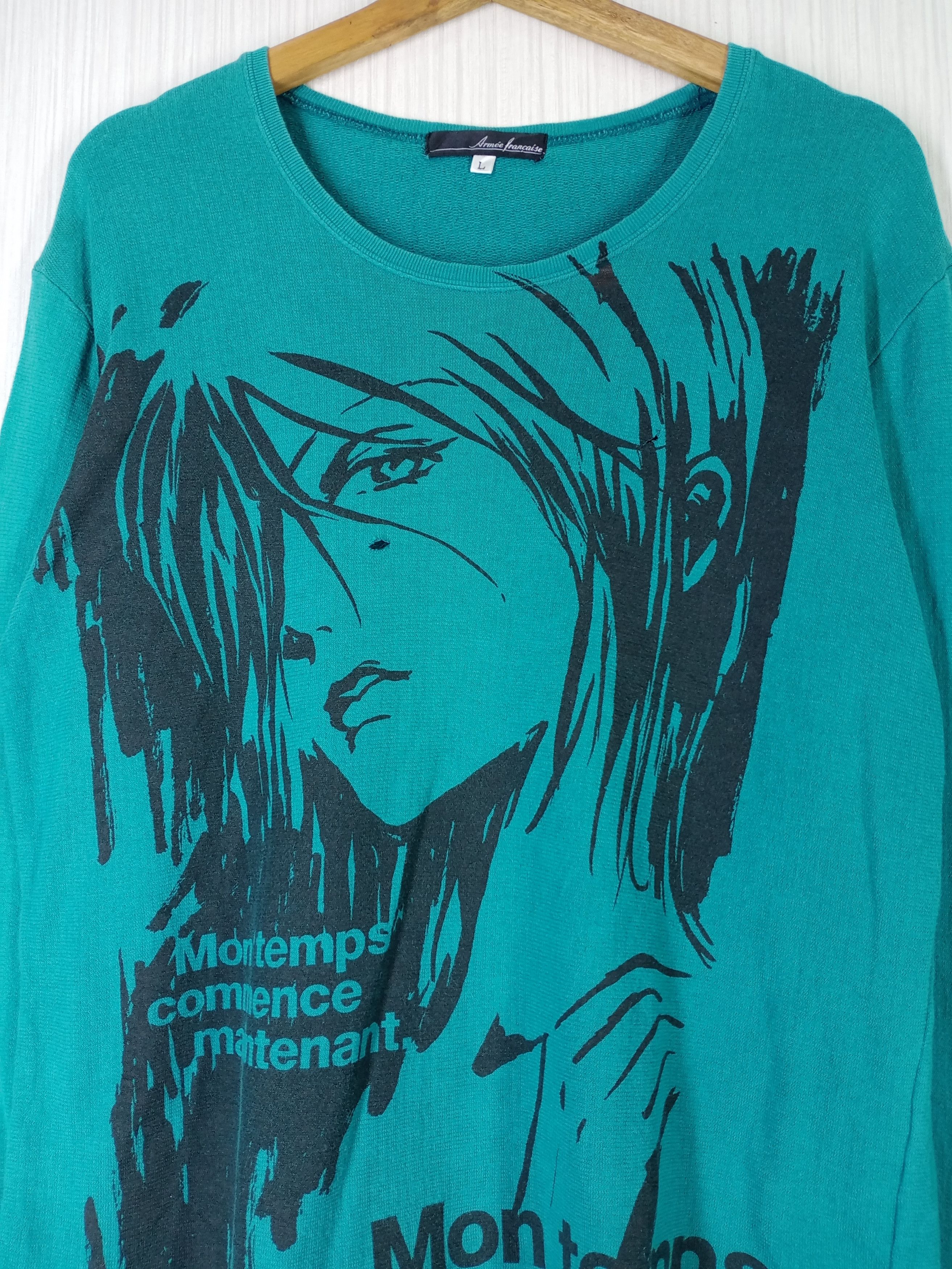 Anime Vintage Armee Francaise Anime Long Sleeve Size US L / EU 52-54 / 3 - 3 Thumbnail