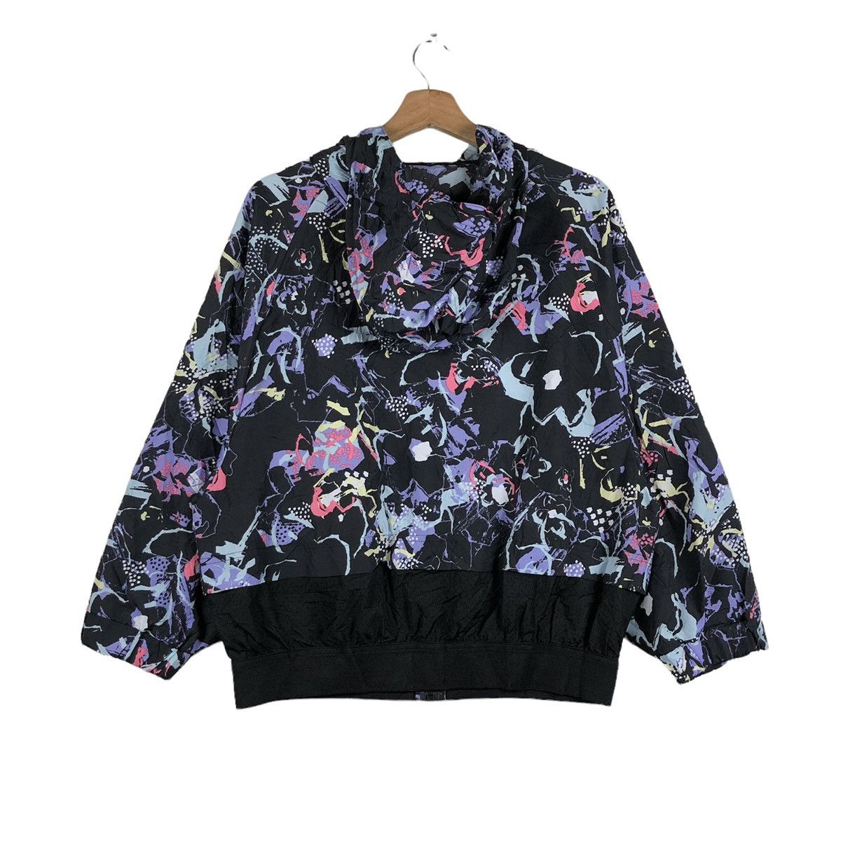 Japanese Brand Japanese Brand Fullprint Art Windbreaker Streetstyle Hoodie Size M / US 6-8 / IT 42-44 - 4 Thumbnail