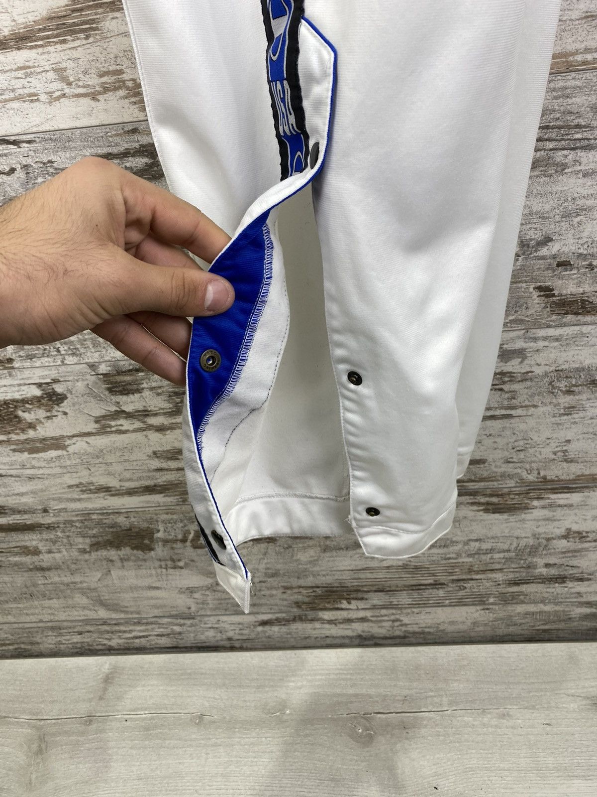 Champion × Vintage Mens Vintage Champion USA striped Sweatpants y2k rare pants Size US 34 / EU 50 - 12 Thumbnail