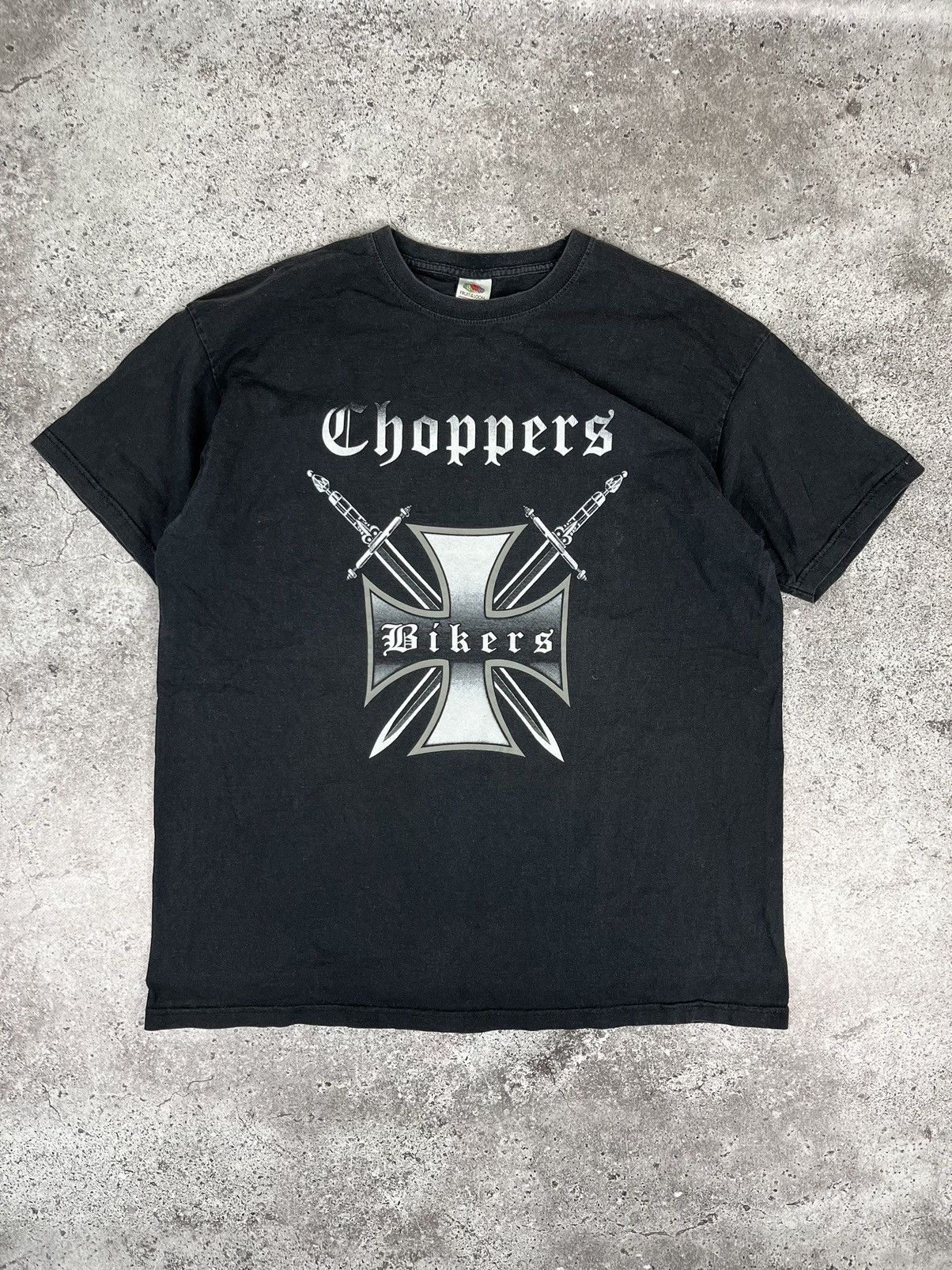 West Coast Choppers OG Classic T-shirt zwart M 100% katoen Biker, Rock wear
