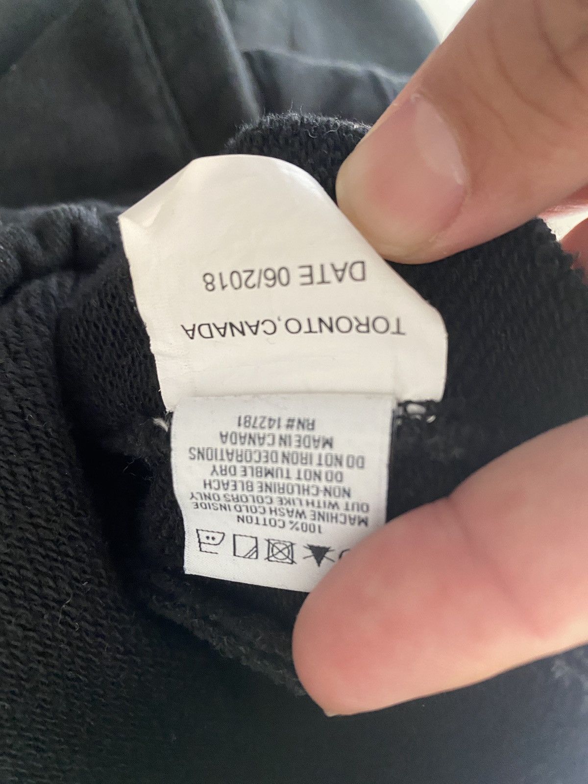 Aime Leon Dore Sweatpants joggers black gold lettering sz M