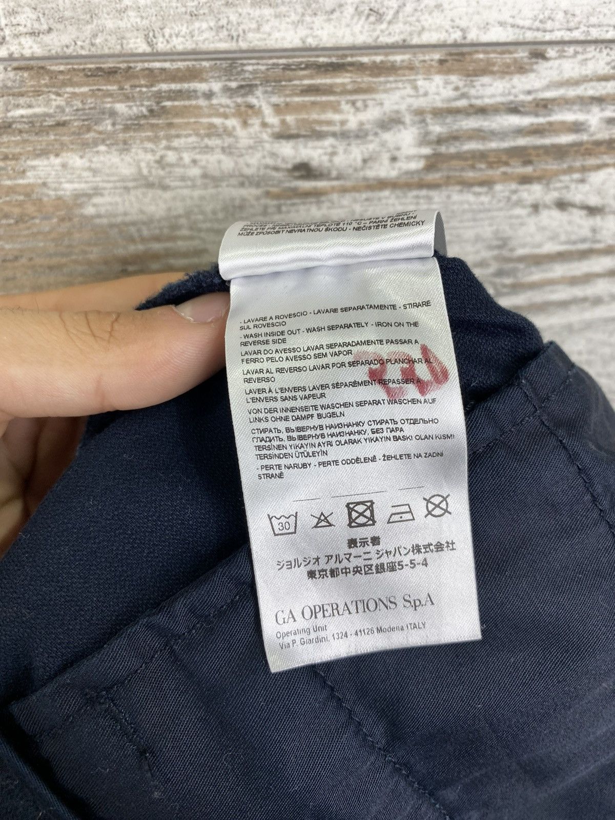 Armani × Armani Exchange Mens Armani Exchange Cargo pants luxury y2k rare Size US 31 - 21 Thumbnail
