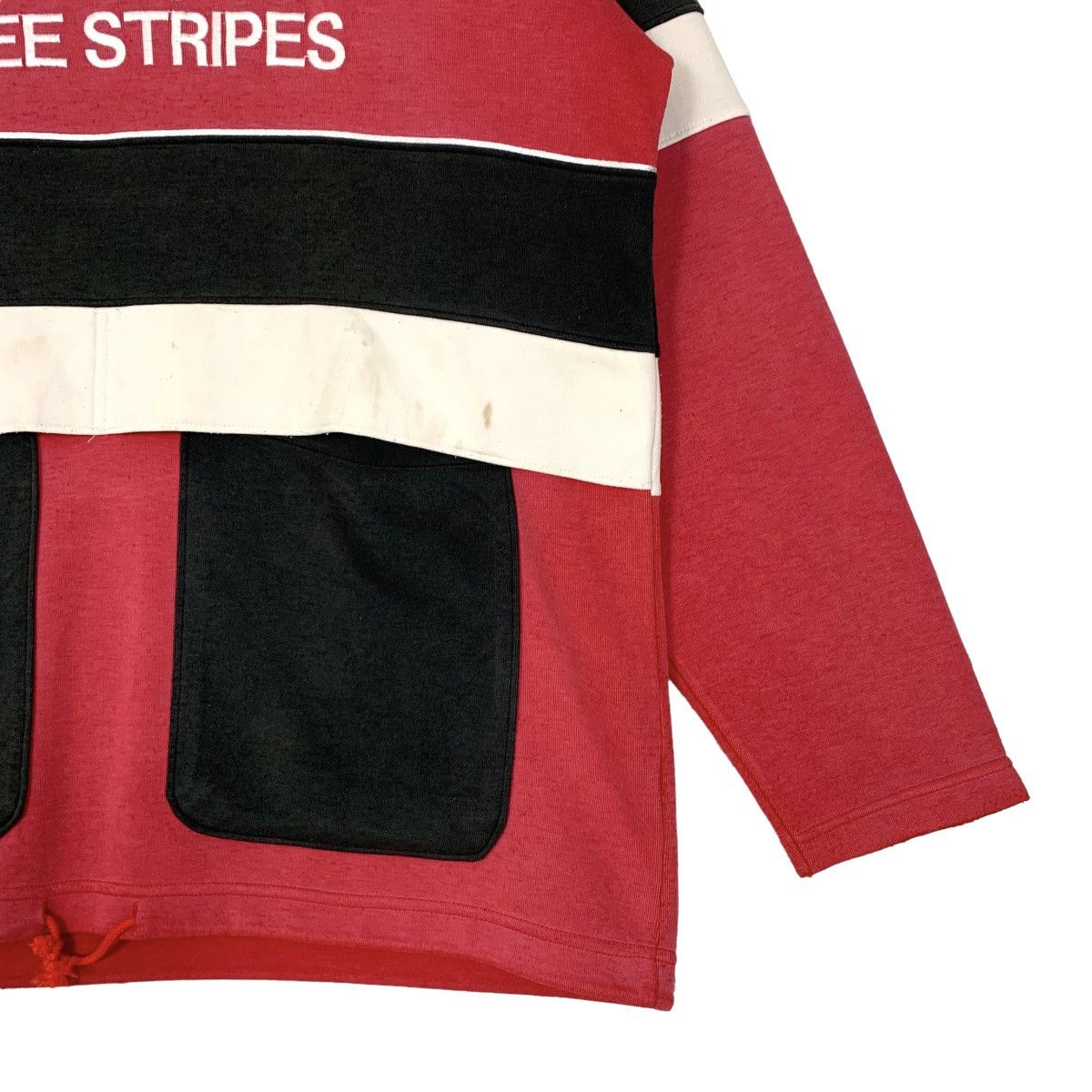 Adidas Vintage 90s Adidas Three Stripes Big Logo Sweatshirt Size L Size US L / EU 52-54 / 3 - 6 Thumbnail