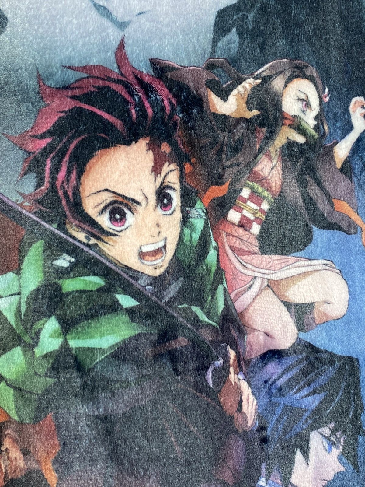 Cartoon Network Vintage Demon Slayer Printed Fleece / Anime Akira Evangelion Size US M / EU 48-50 / 2 - 4 Thumbnail
